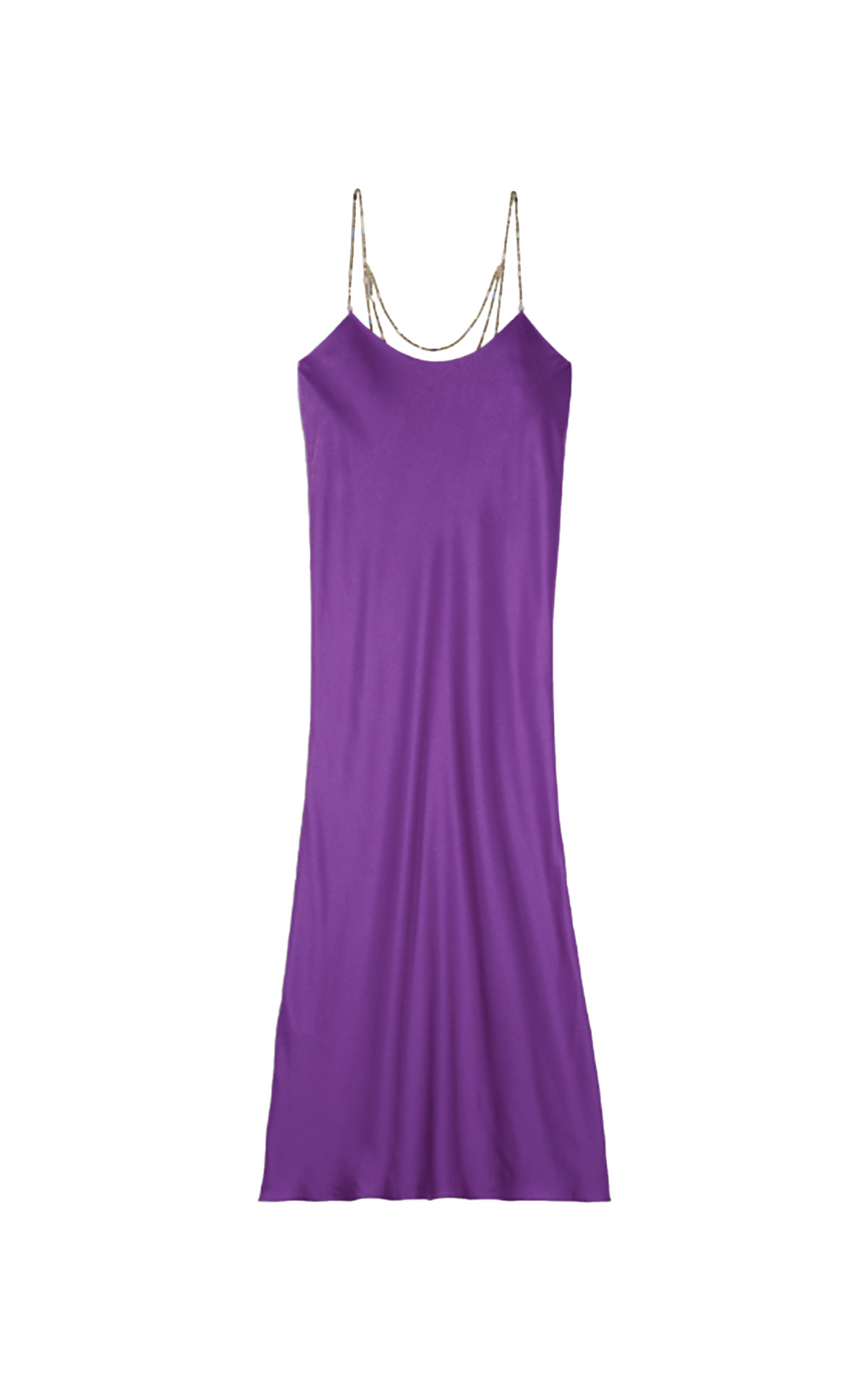 Lilac dress with straps ba&sh outlet barcelona la roca village