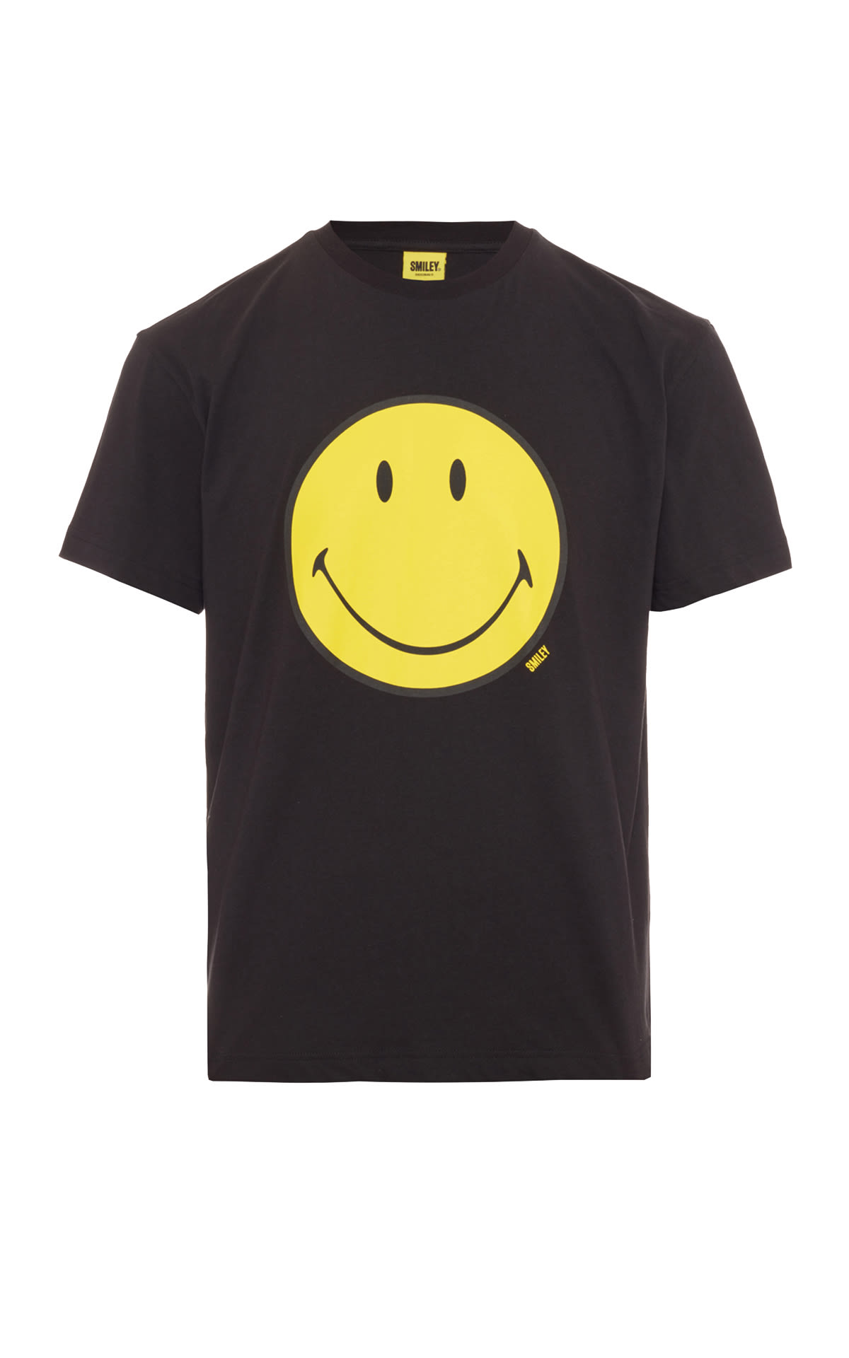The Smiley Company black t-shirt La Vallée Village