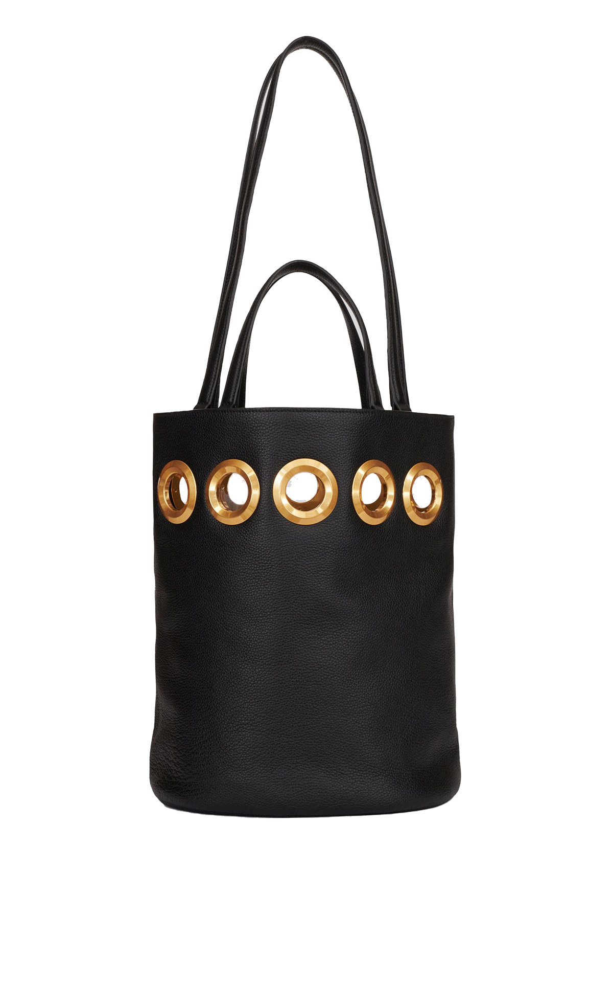 Black and metal bucket bag Etro