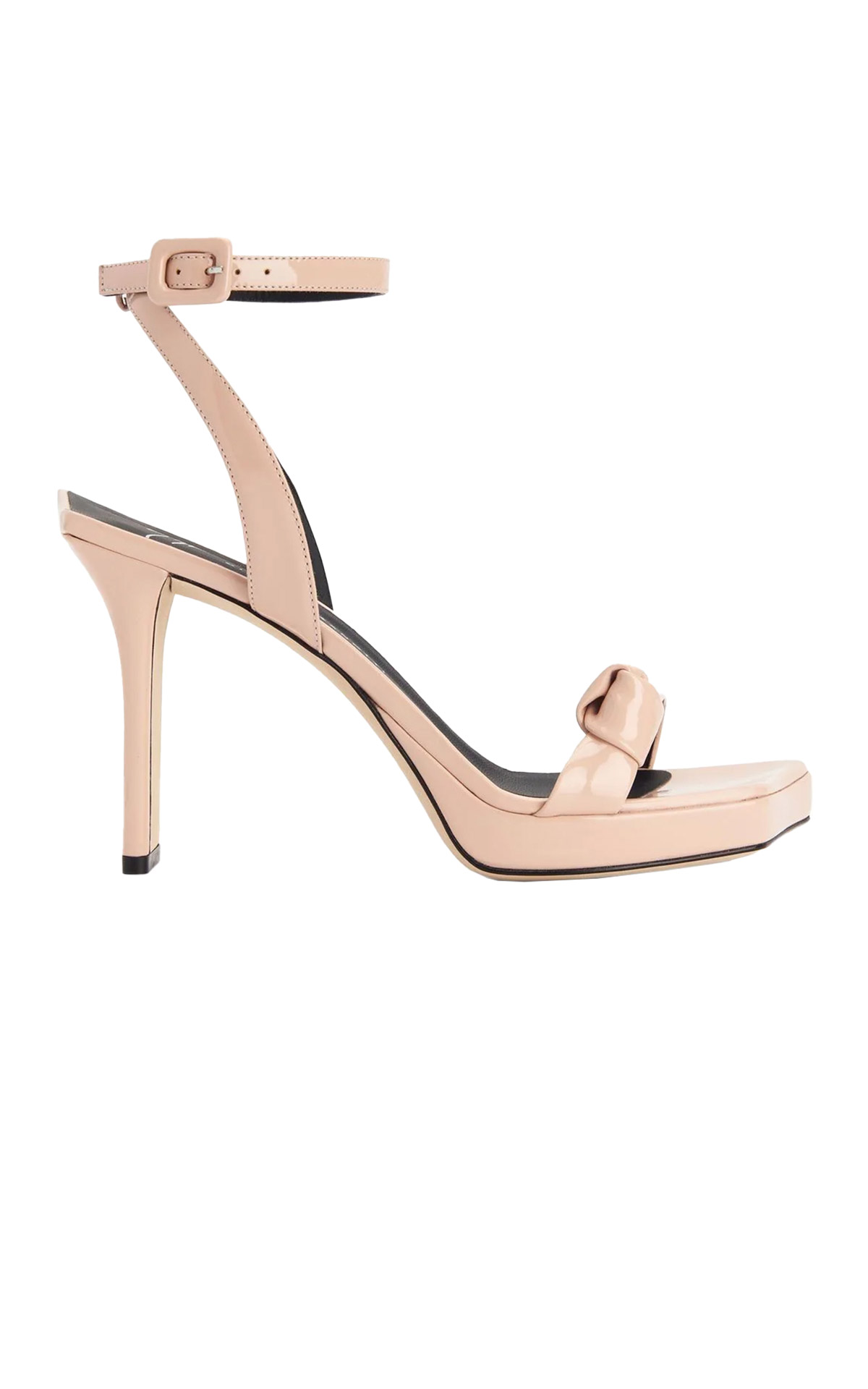 Nude stiletto heeled sandal Giuseppe Zanotti