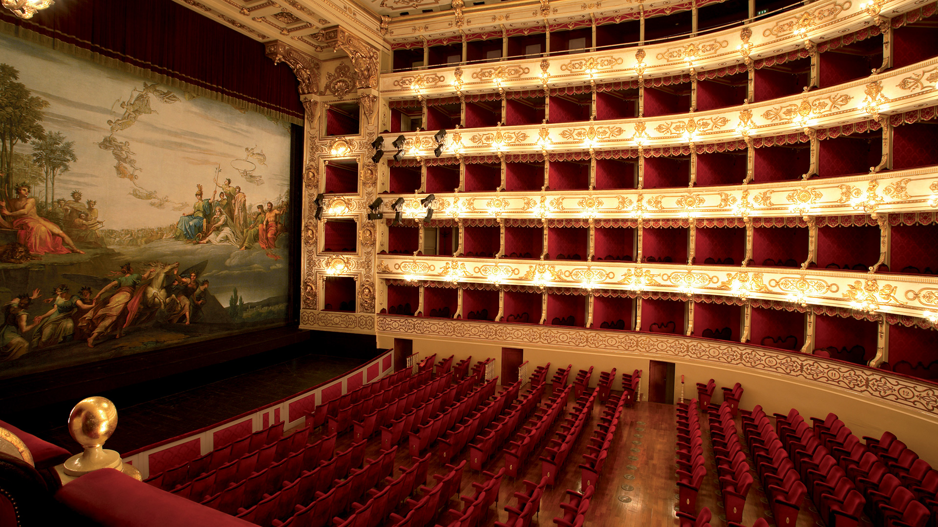 Regio theatre of Parma for Fidenza Village