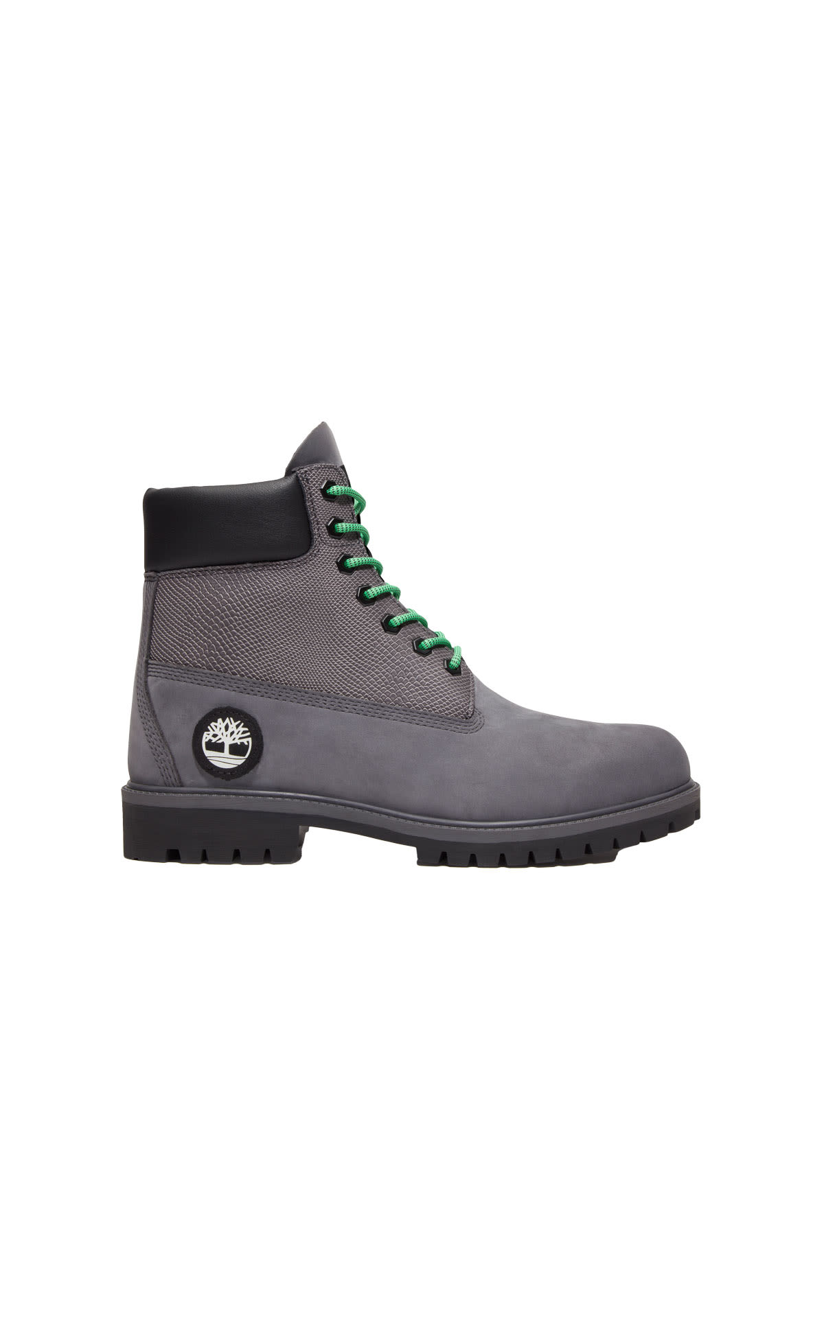 Timberland Timberland heritage 6 inch lace up waterproof boot - DK grey nubuck from Bicester Village