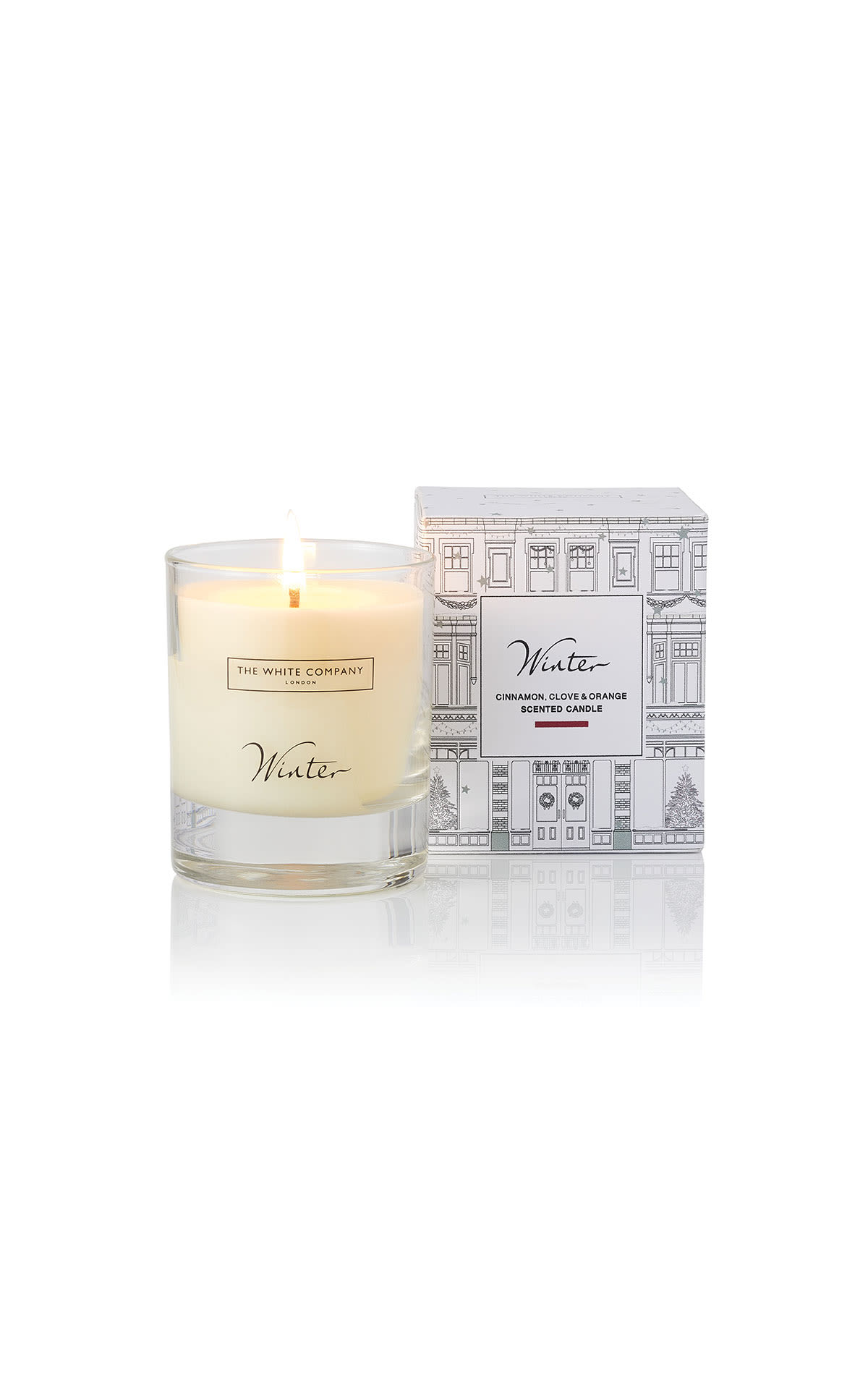 The White Company  Winter signature candle from Bicester Village