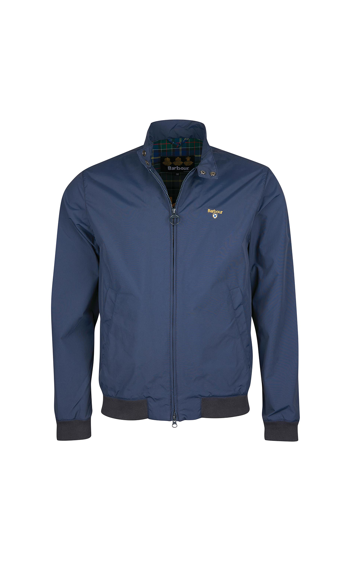blue bomber jacket Barbour