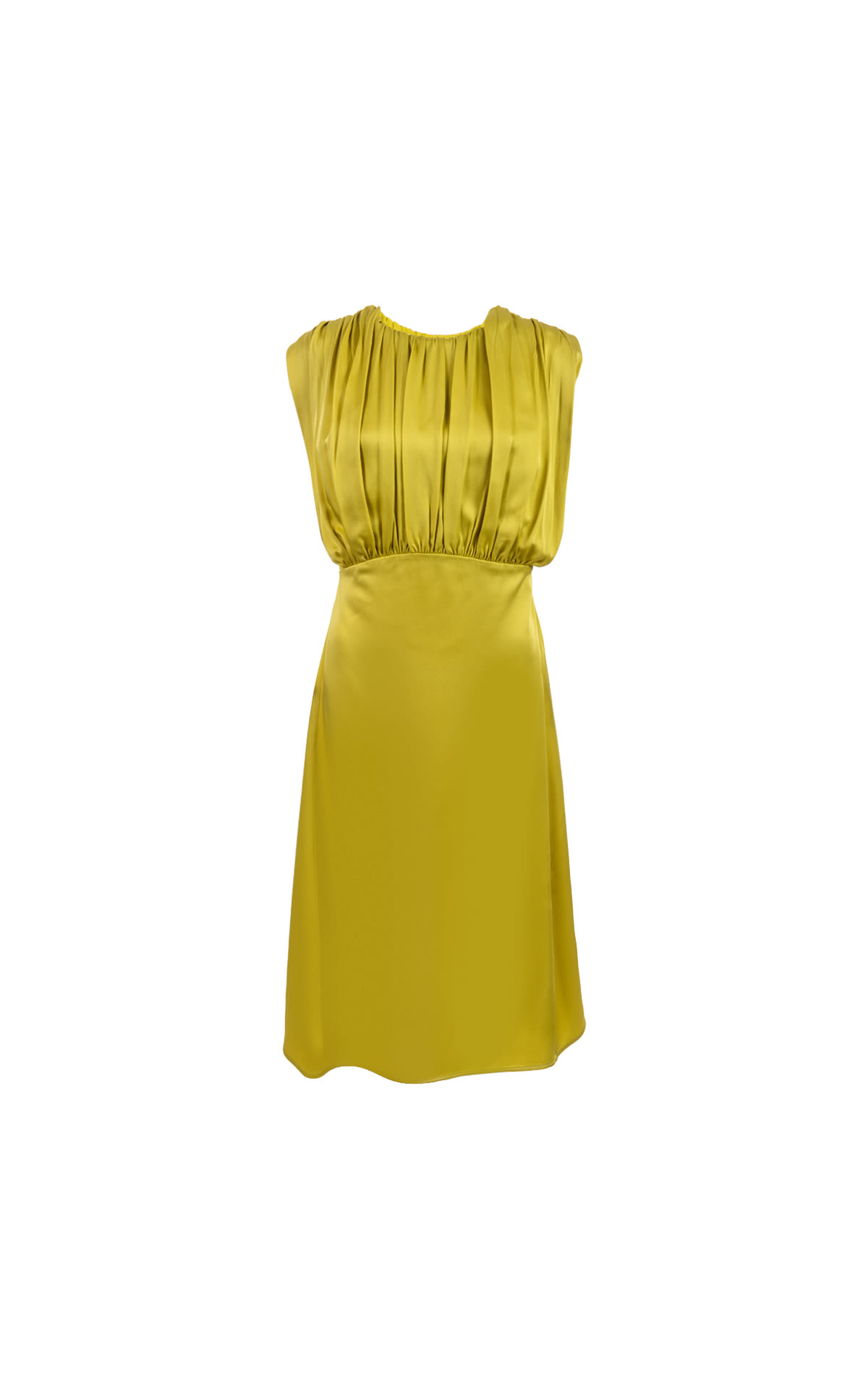 Jil Sander yellow suit