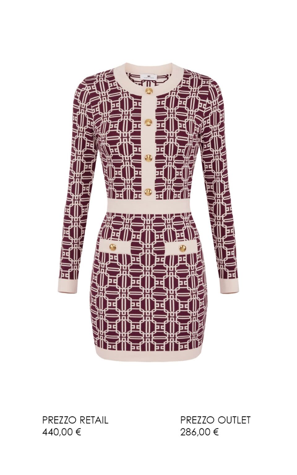 Fabiana Filippi patterned dress