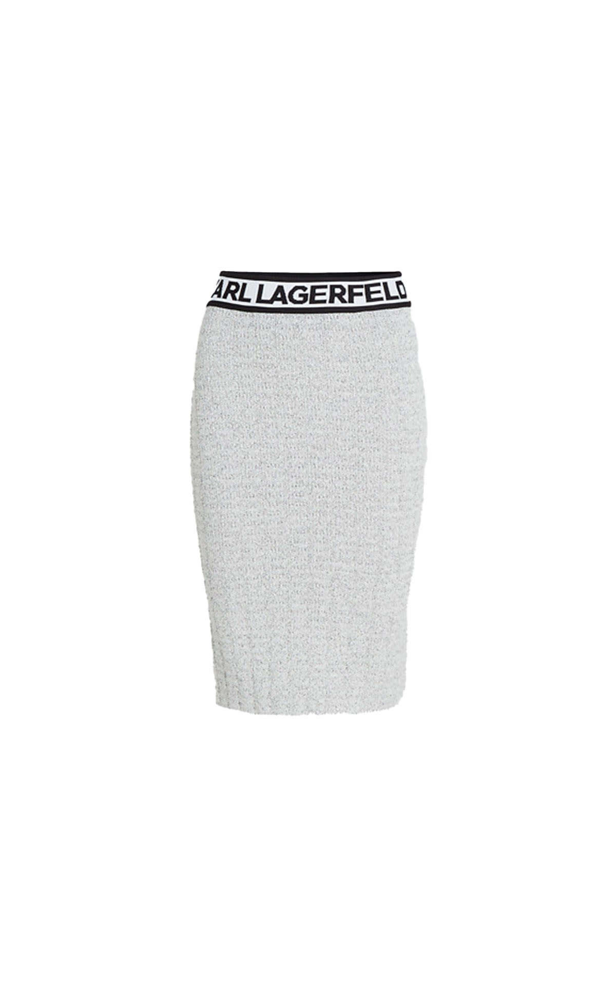 KARL LAGERFELD Boucle knit skirt from Bicester Village