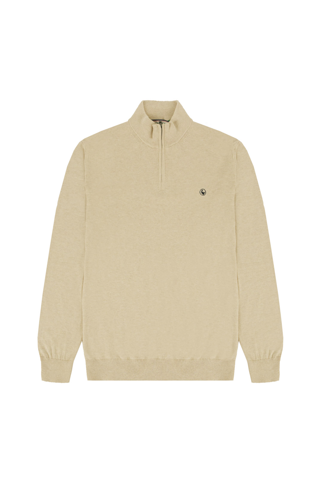 Camel wool half zip sweater el ganso outlet madrid las rozas village