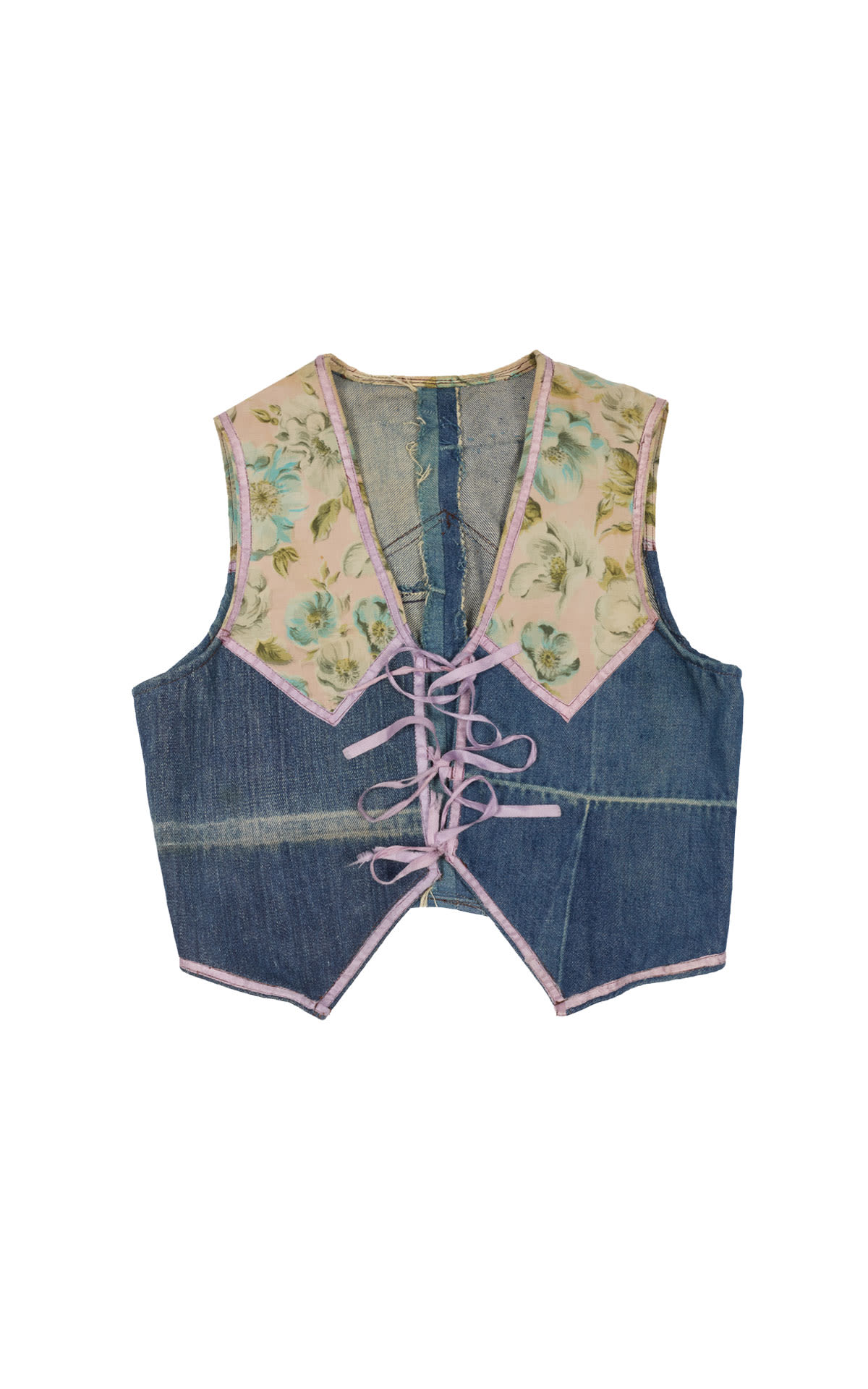 Vintage Handmade 70s waistcoat from Bicester Village