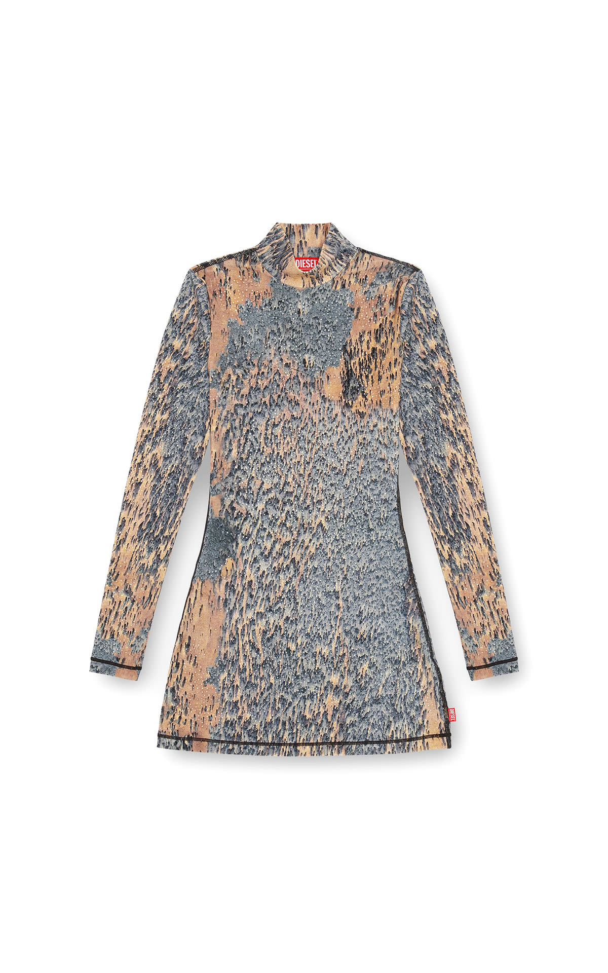 Diesel multicoloured patterned dress
