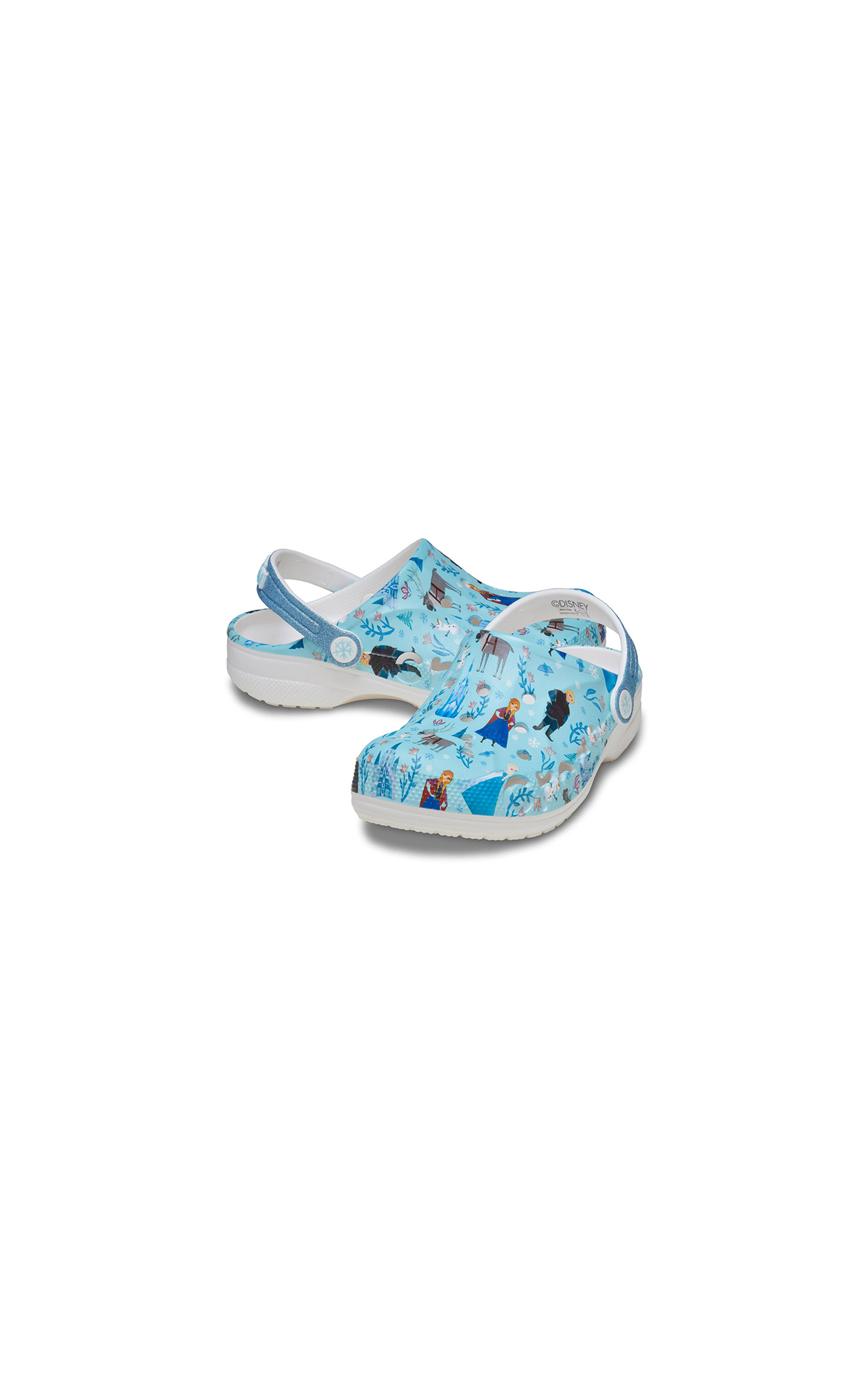 Crocs blue slippers