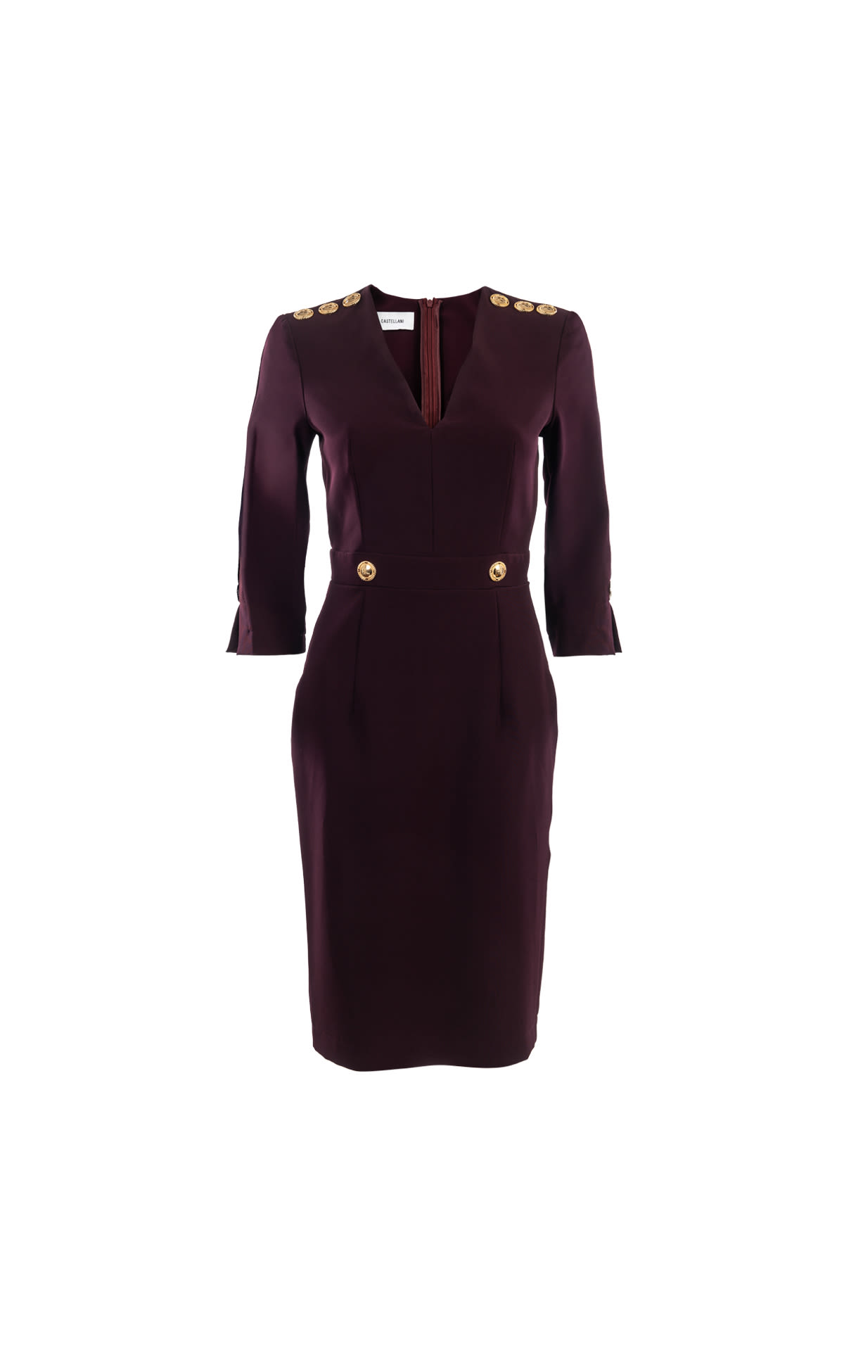 Flavio Castellani bordeau dress