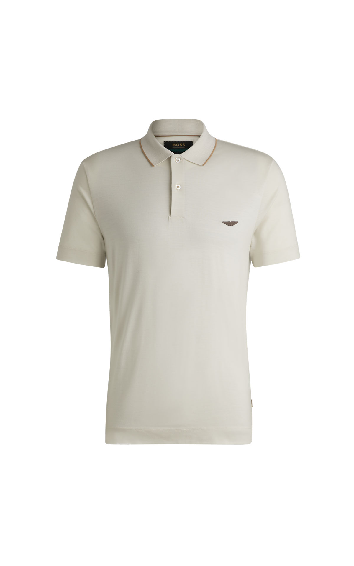 BOSS BOSS x ASTON MARTIN polo shirt in merino wool from Bicester Village