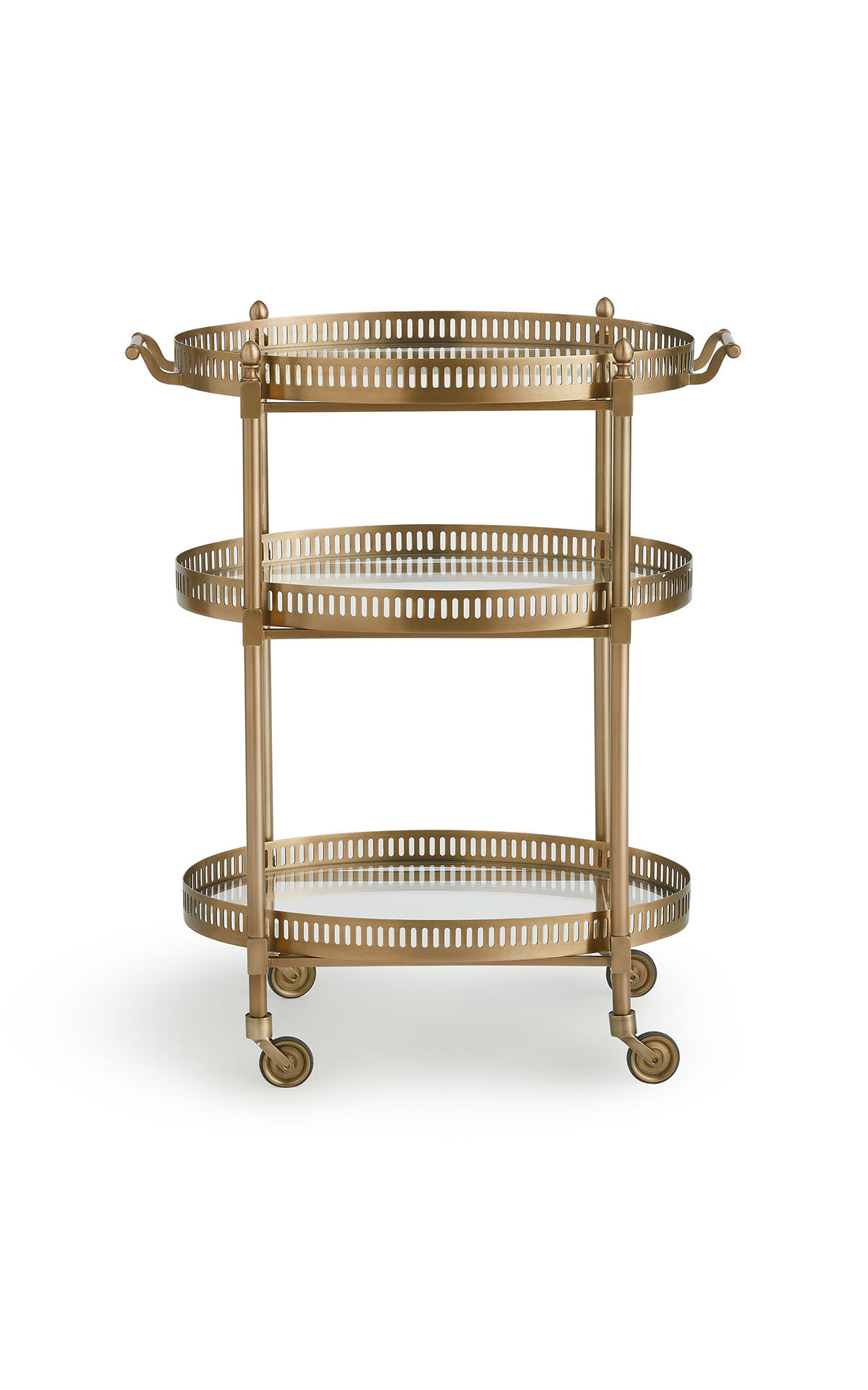 Soho Home Oval bar cart from Bicester Village