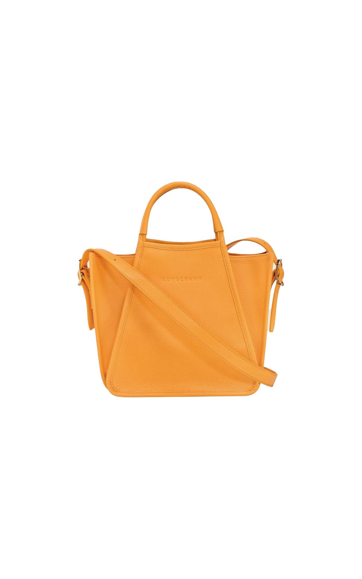 Yellow shopper bag longchamp