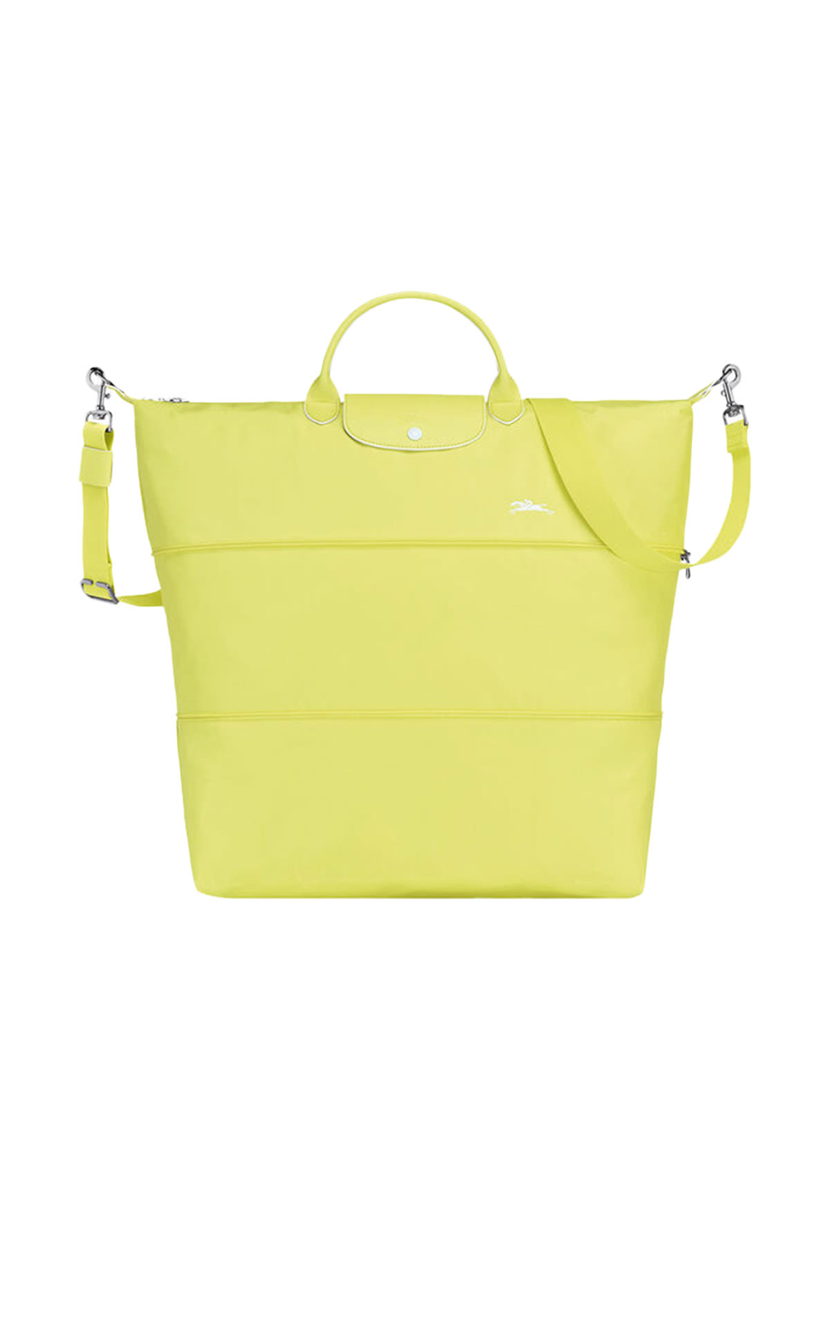 Yellow shopper bag longchamp