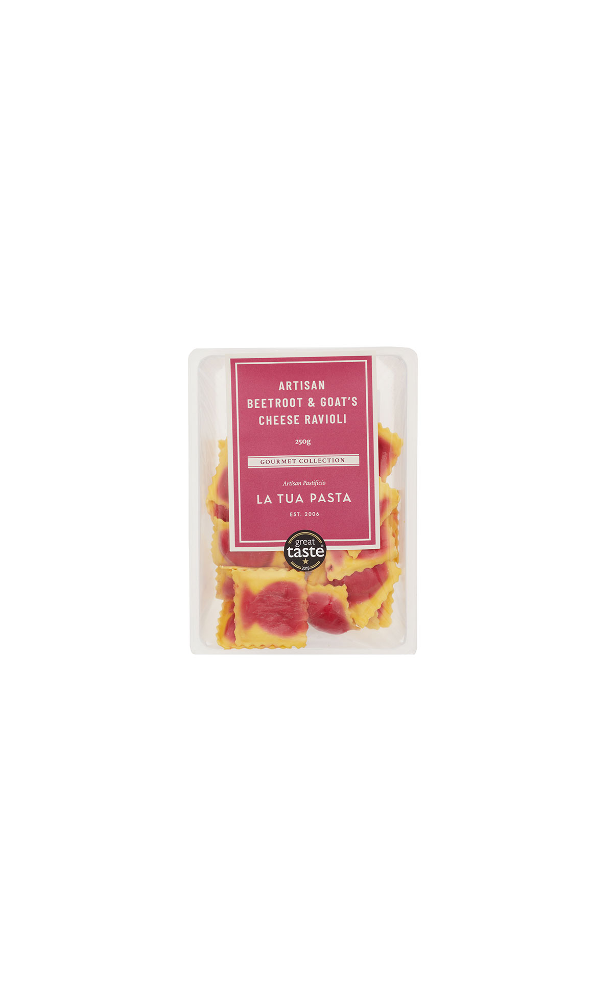 La Tua Beetroot and goat's cheese ravioli 250g from Bicester Village
