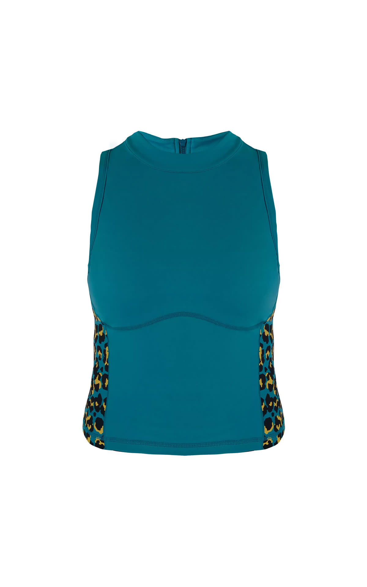 Sweaty Betty Power zip back crop top from Bicester Village