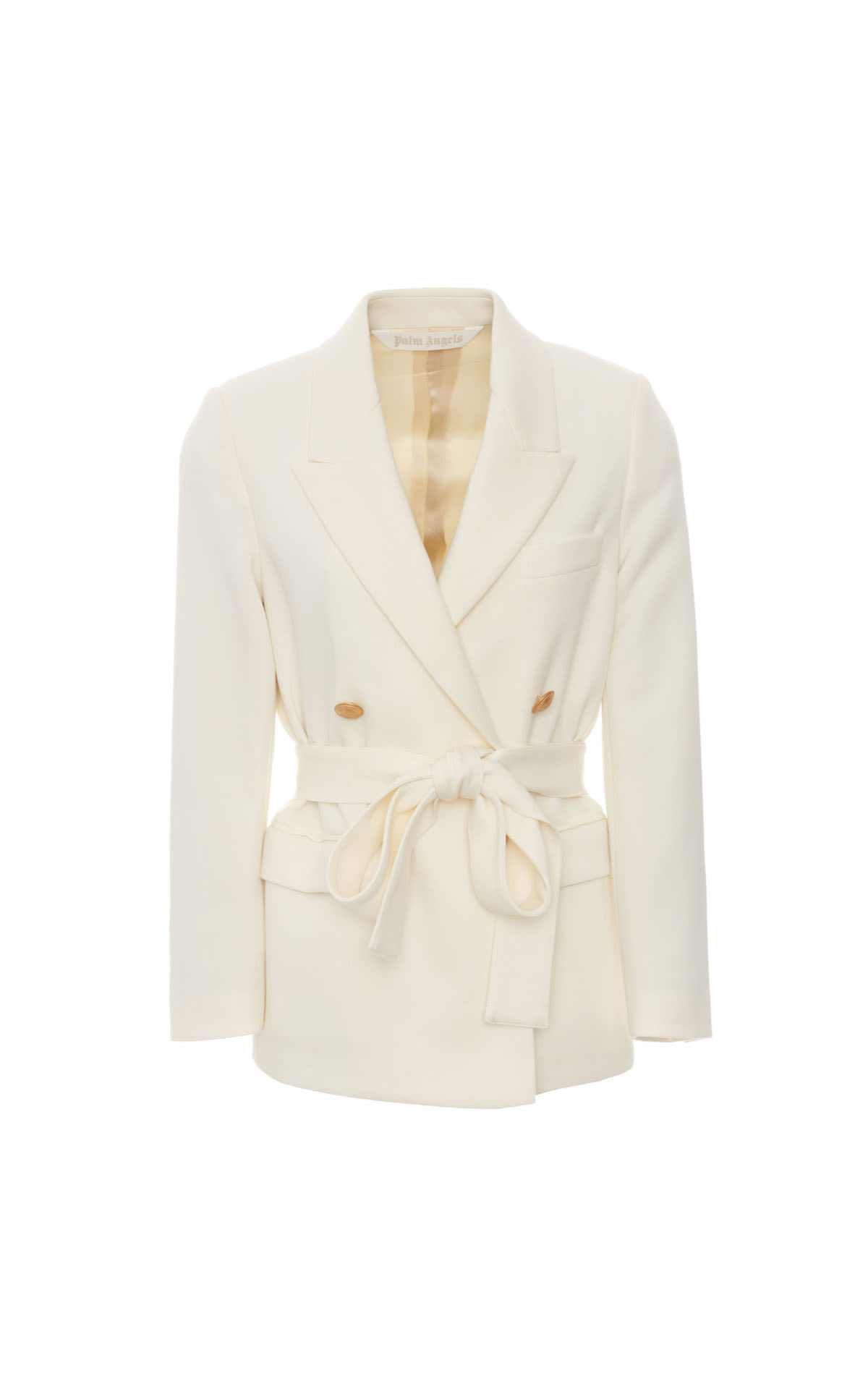 Palm Angels Waistband double breast blazer from Bicester Village