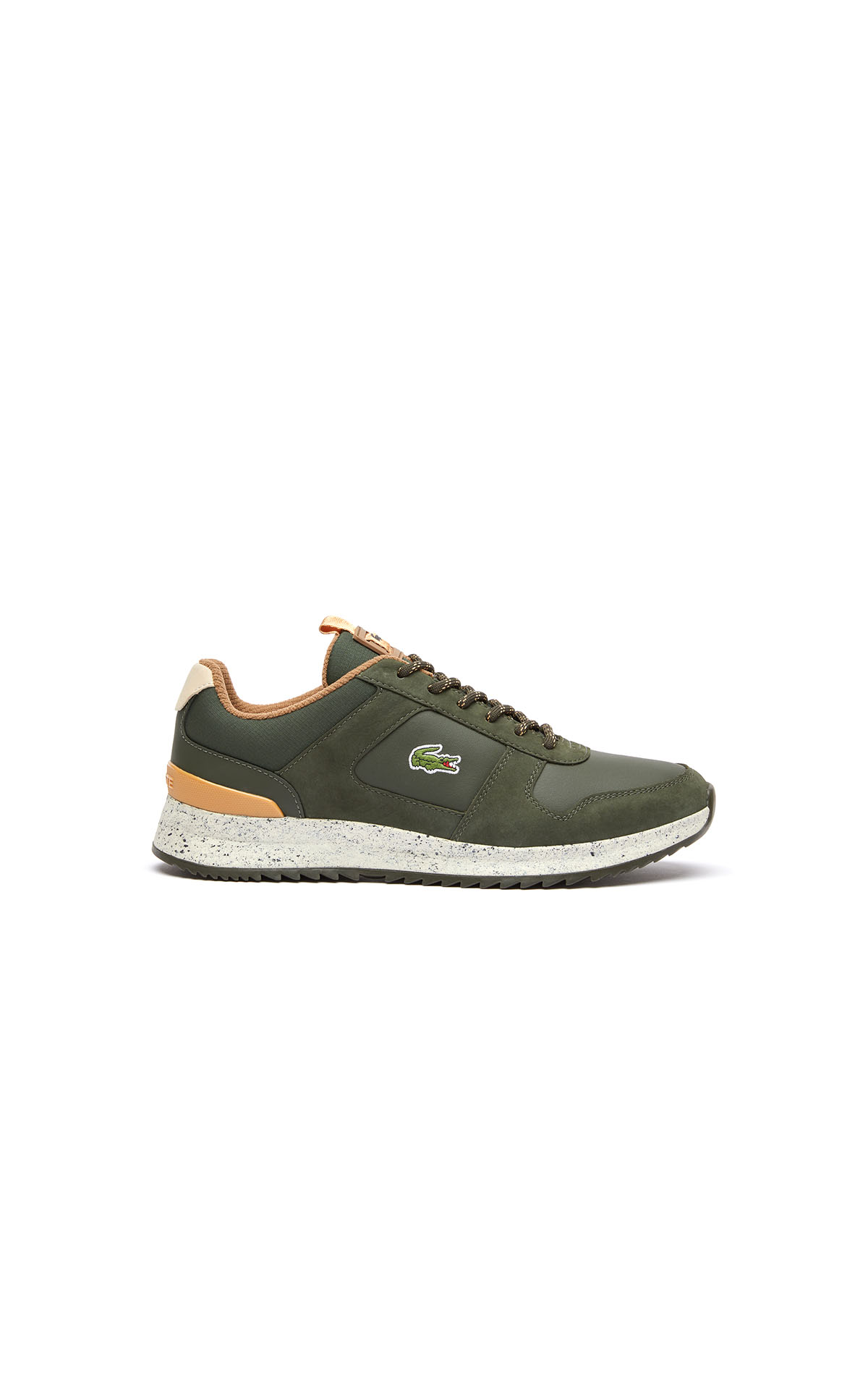 Green sneakers lacoste