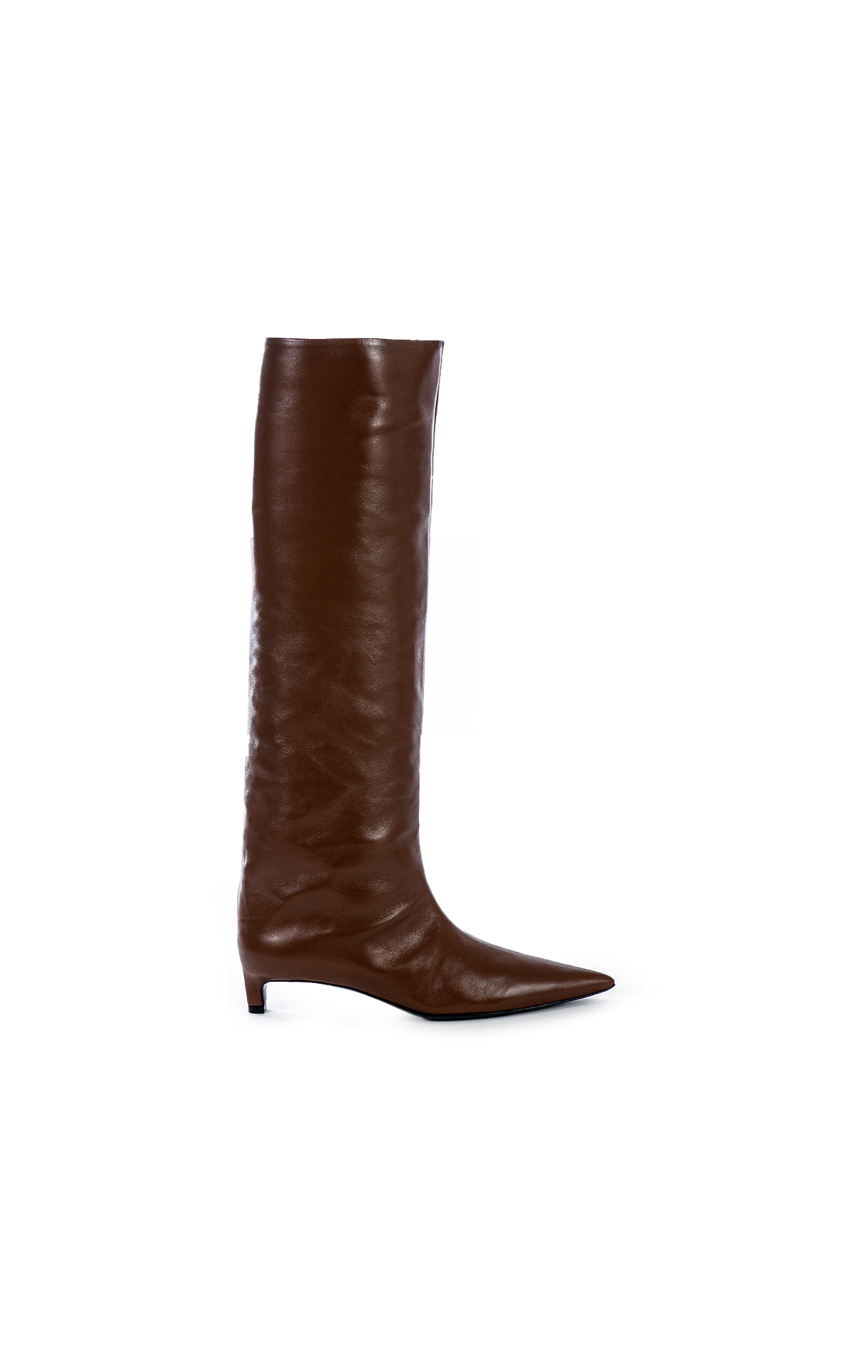 Jil Sander brown boots