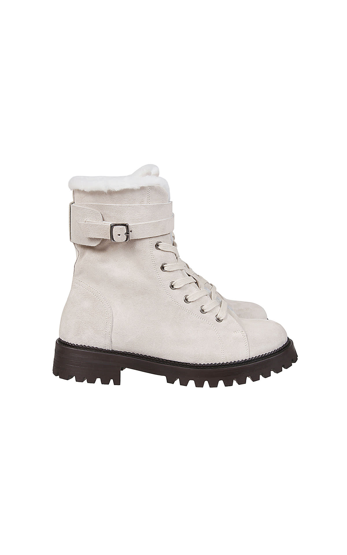 Eleventy Sherling lined leather boot from Bicester Village
