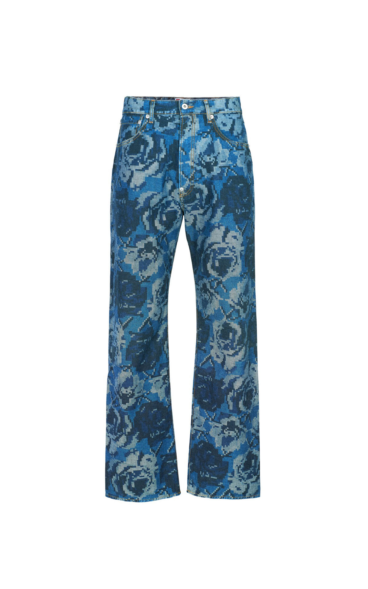 Printed flared jeans Kenzo outlet