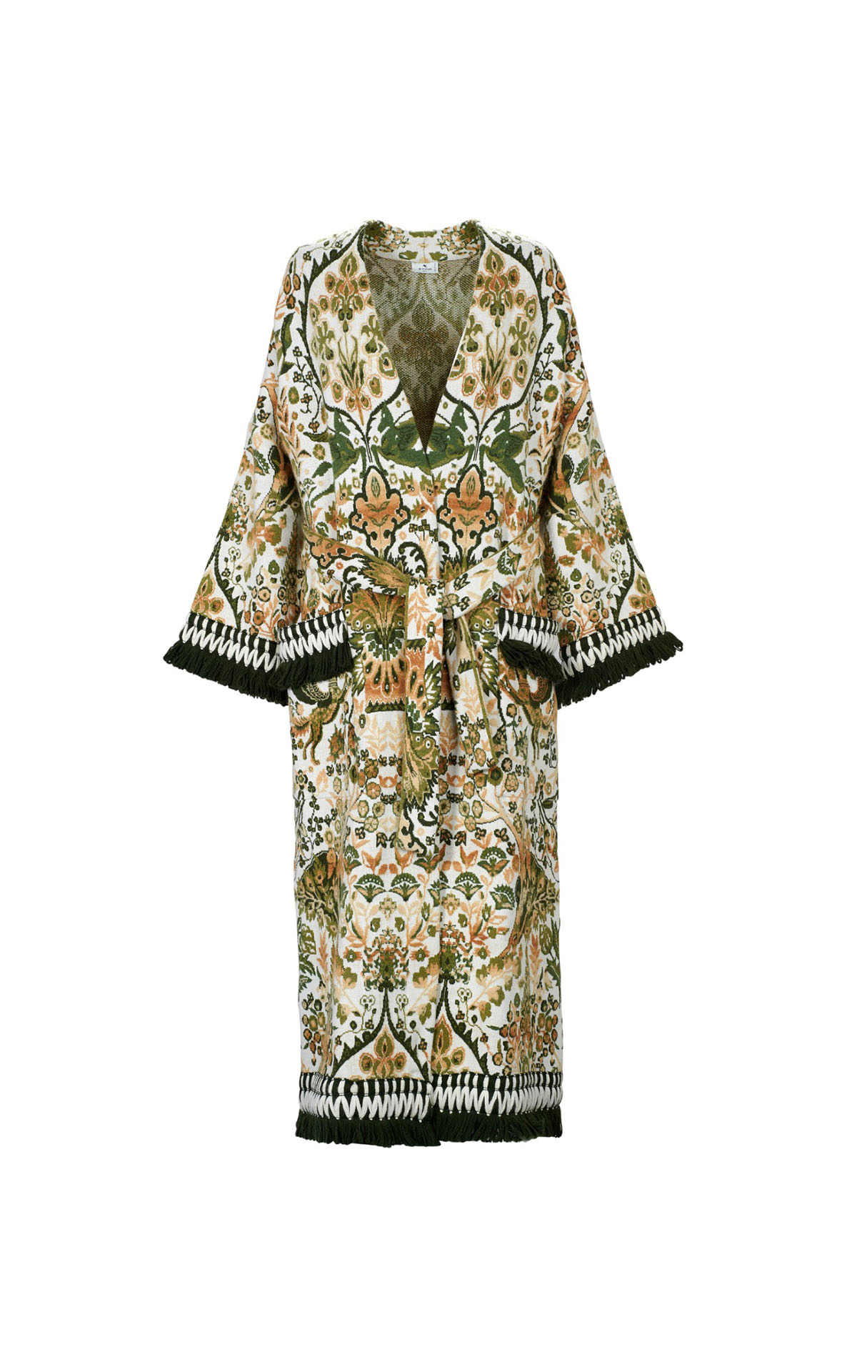 Printed kimono with belt Etro