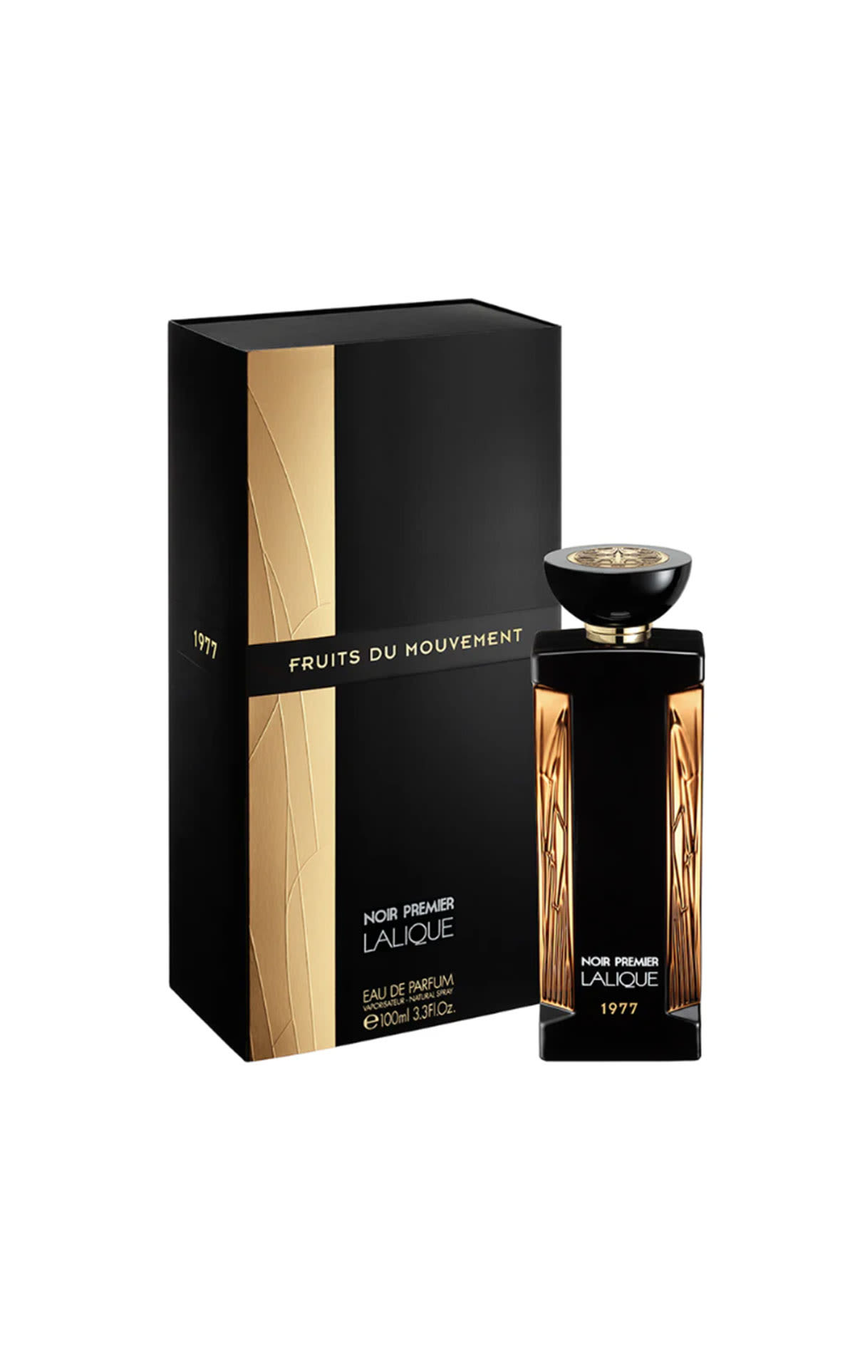 Lalique  Noir Premier Fruits Du Mouvement 1977 from Bicester Village