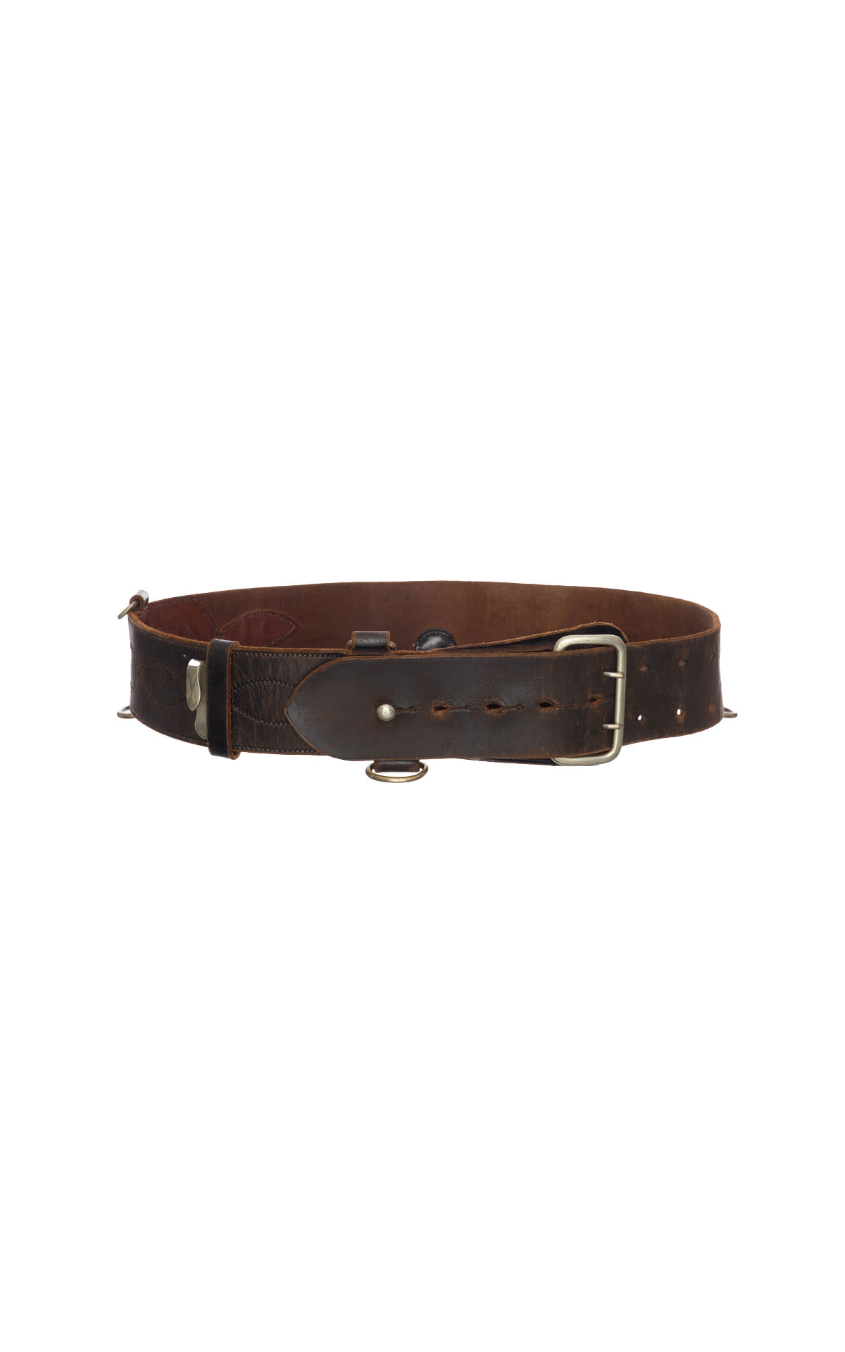 Vintage Brown learther belt from Bicester Village
