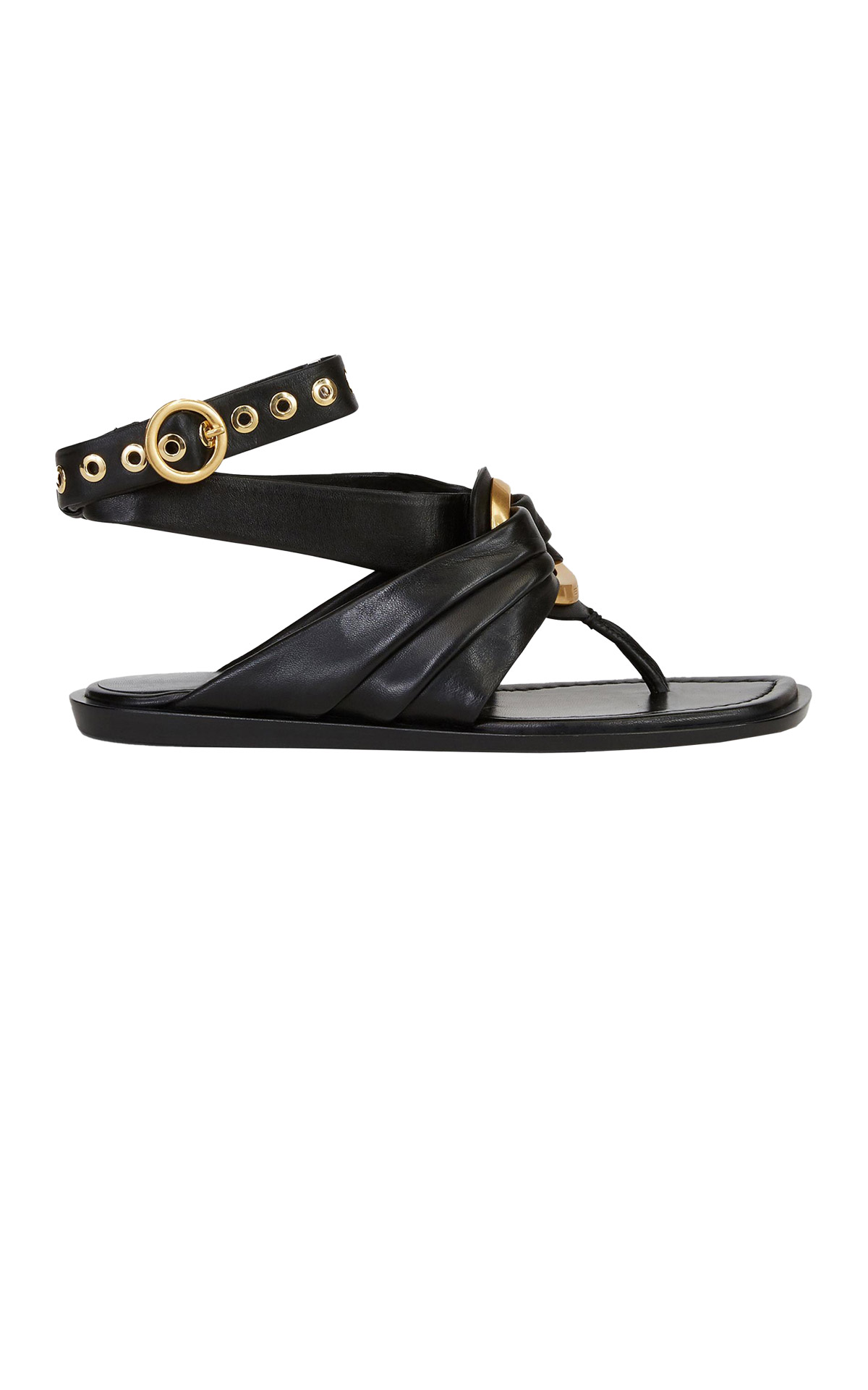 Flat black sandal Etro