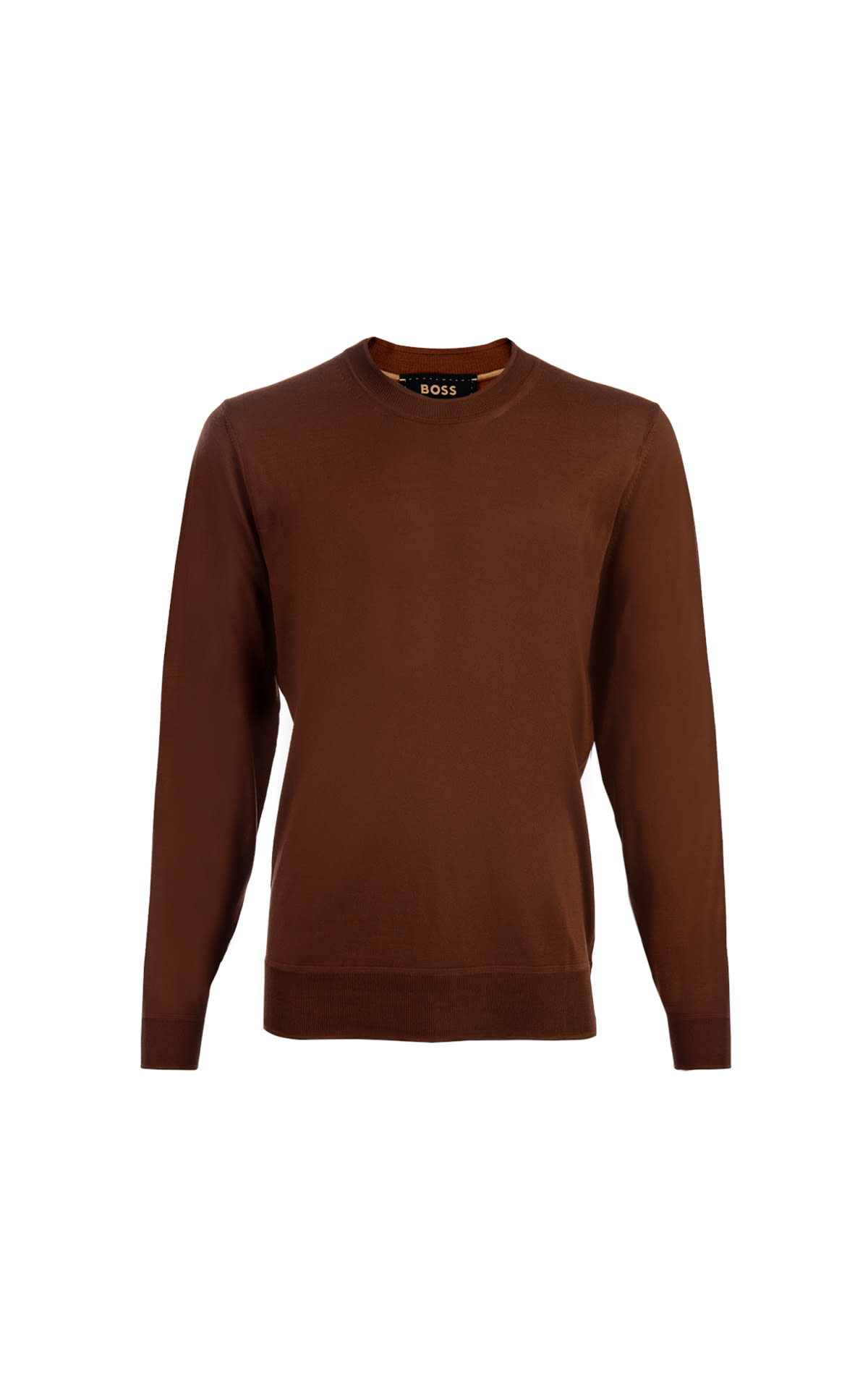 Boss burgundy knitwear