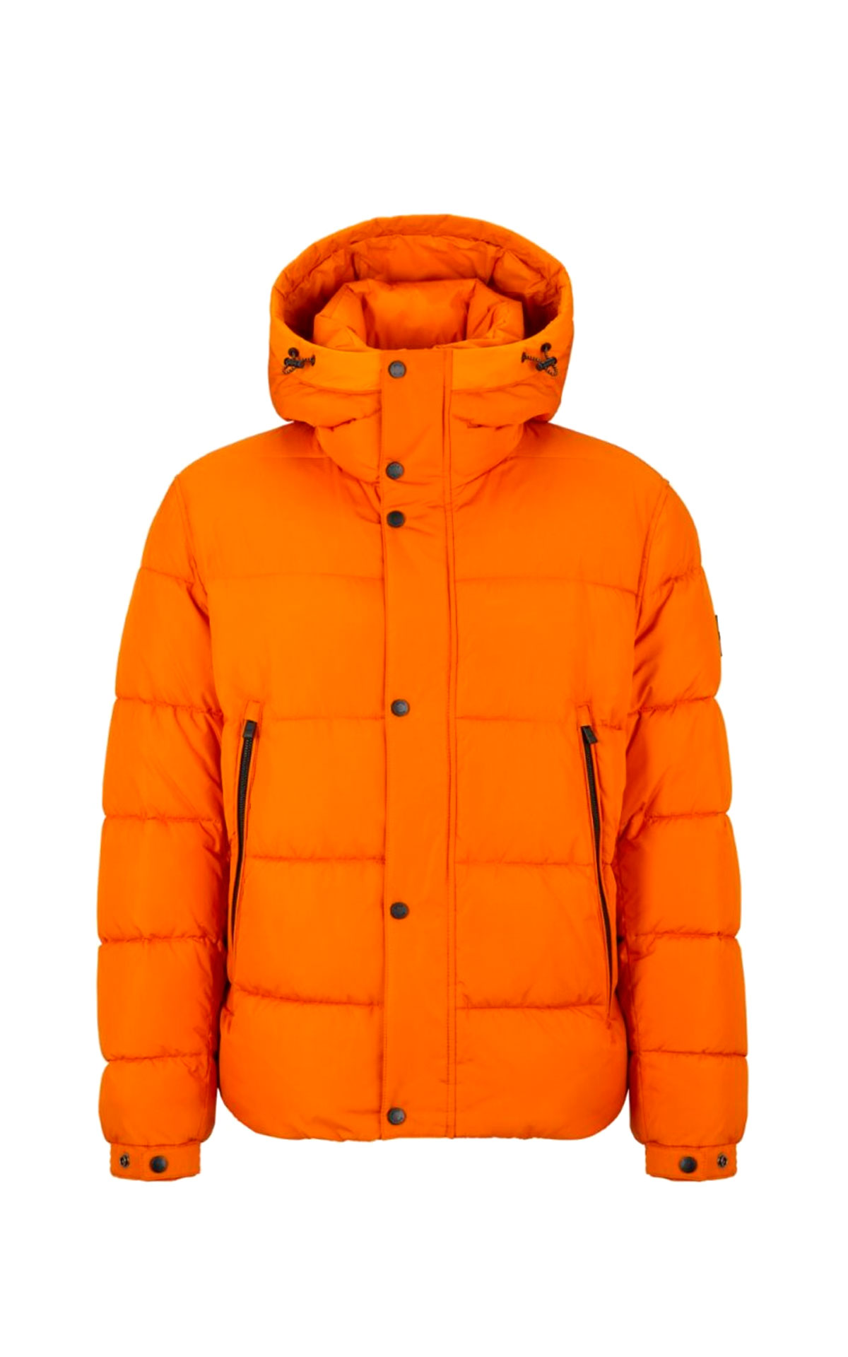 Orange quilted anorak BOSS