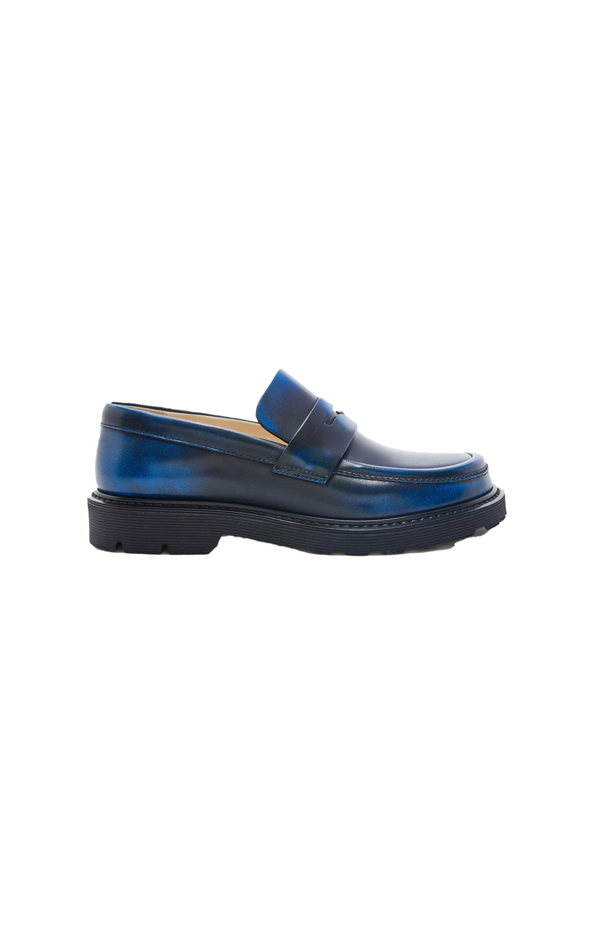 Loewe Royal Blue loafer from Bicester Village