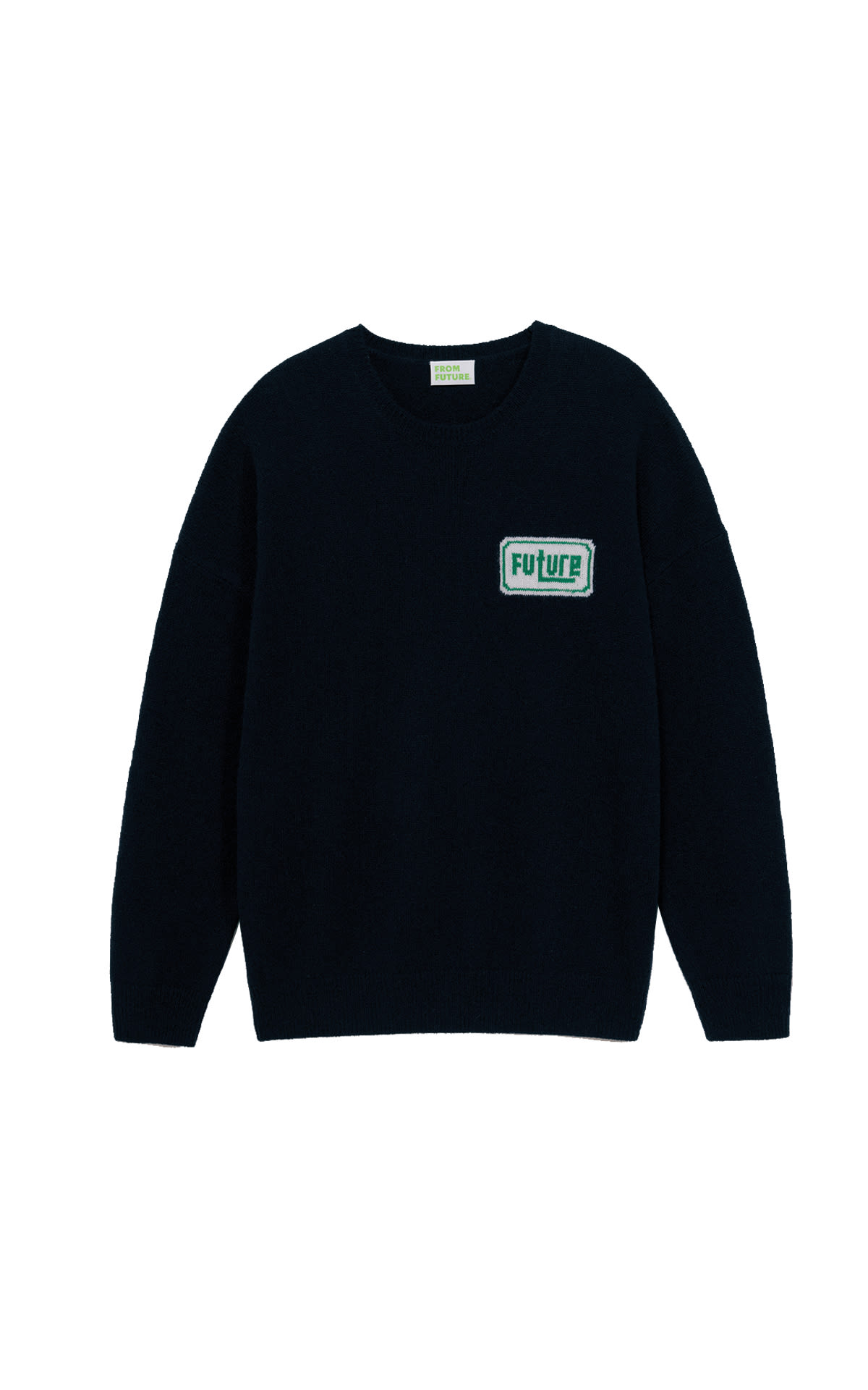 FROM FUTURE black oversize Future crewneck sweater La Vallée Village