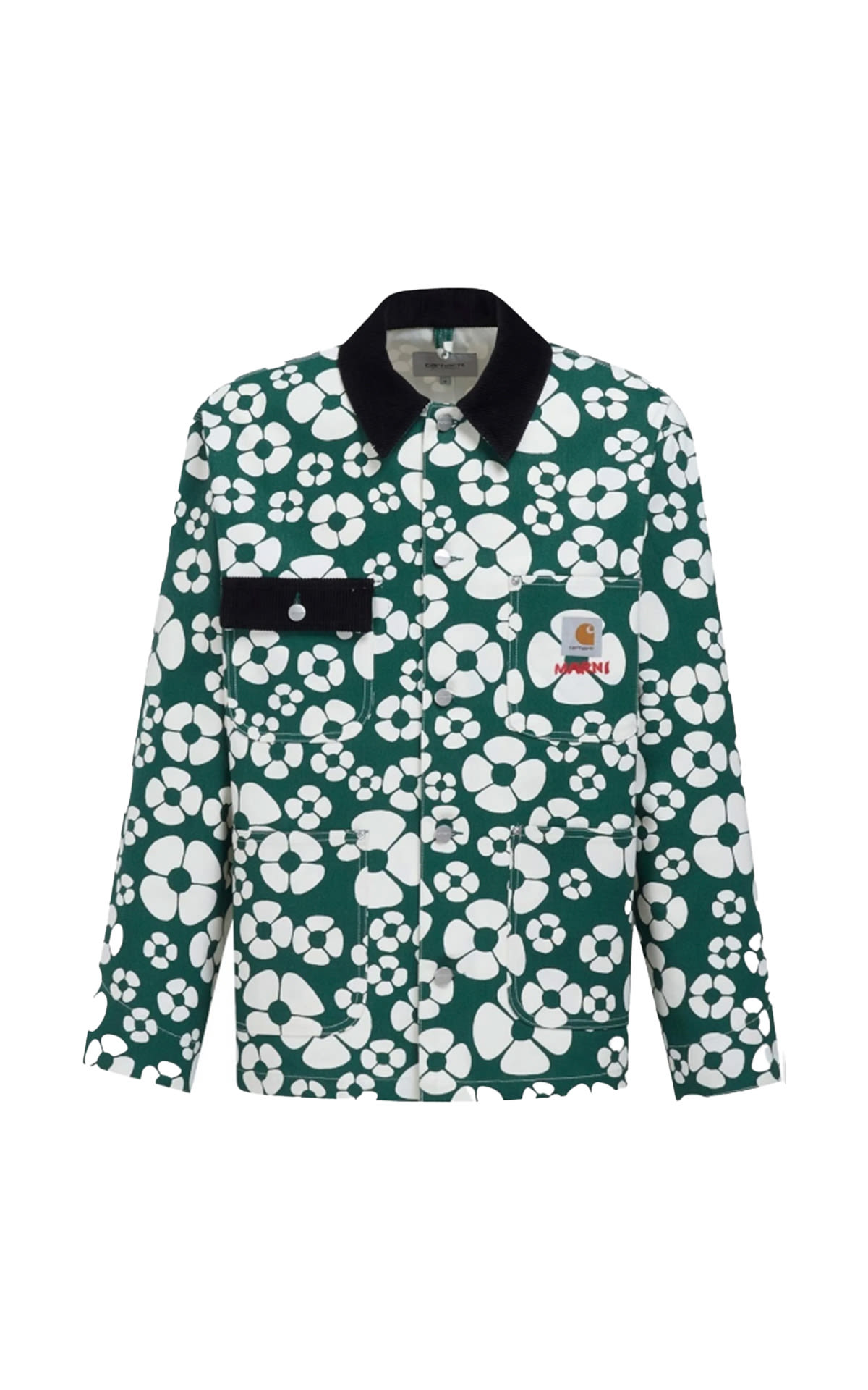 Flower print jacket carhartt outlet barcelona la roca village