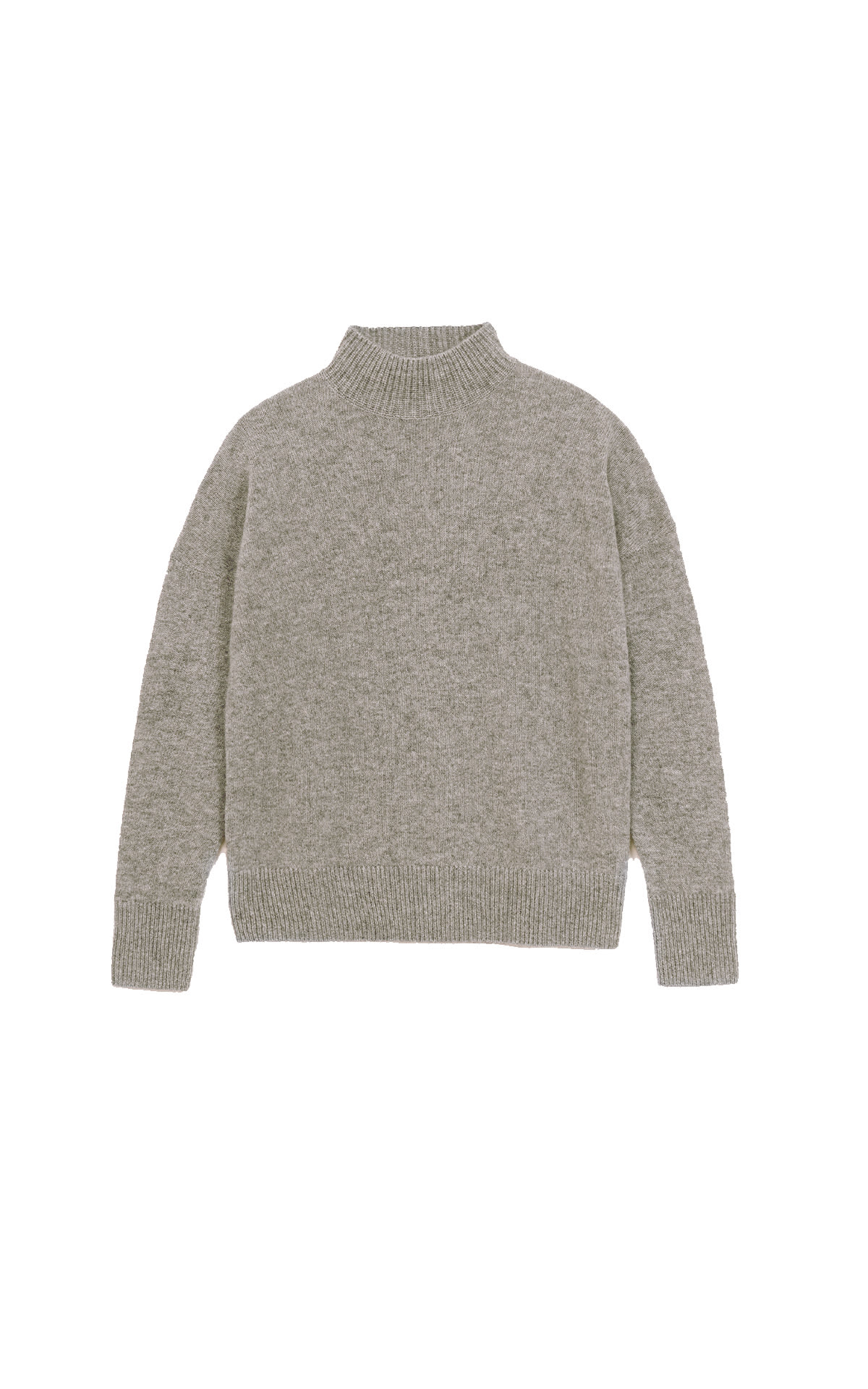 FROM FUTURE grey high-neck sweater La Vallée Village