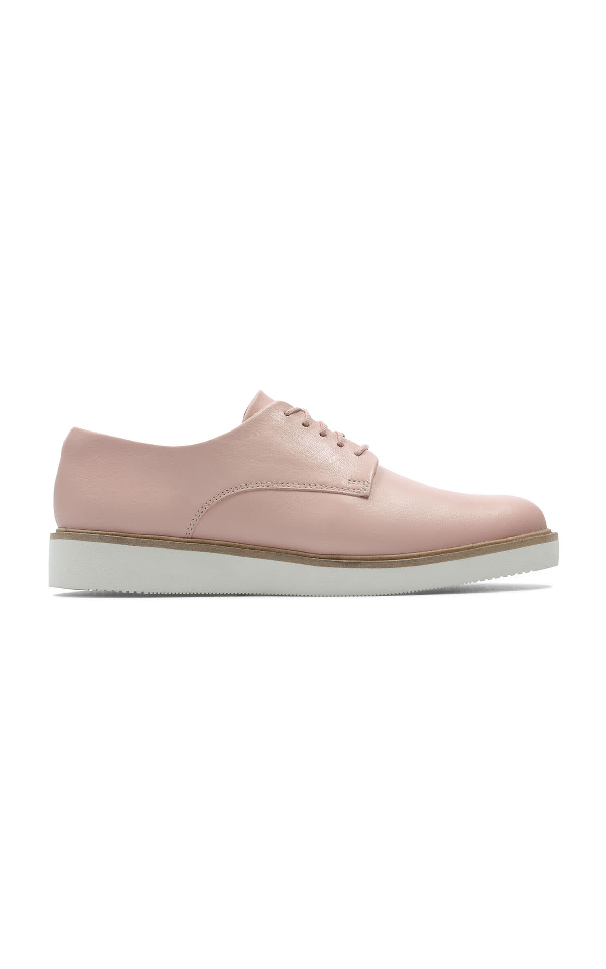 Pink leather Ebaile shoe clarks
