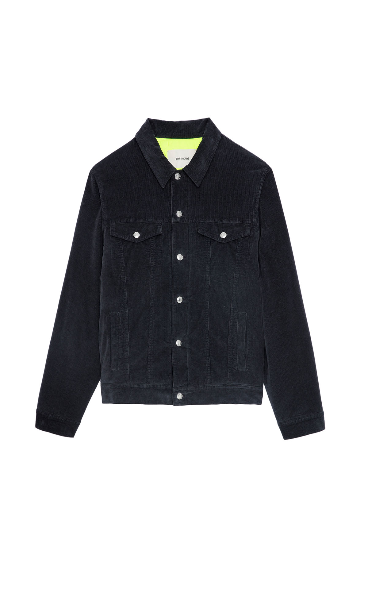 Black corduroy jacket Zadig & voltaire outlet madrid las rozas village