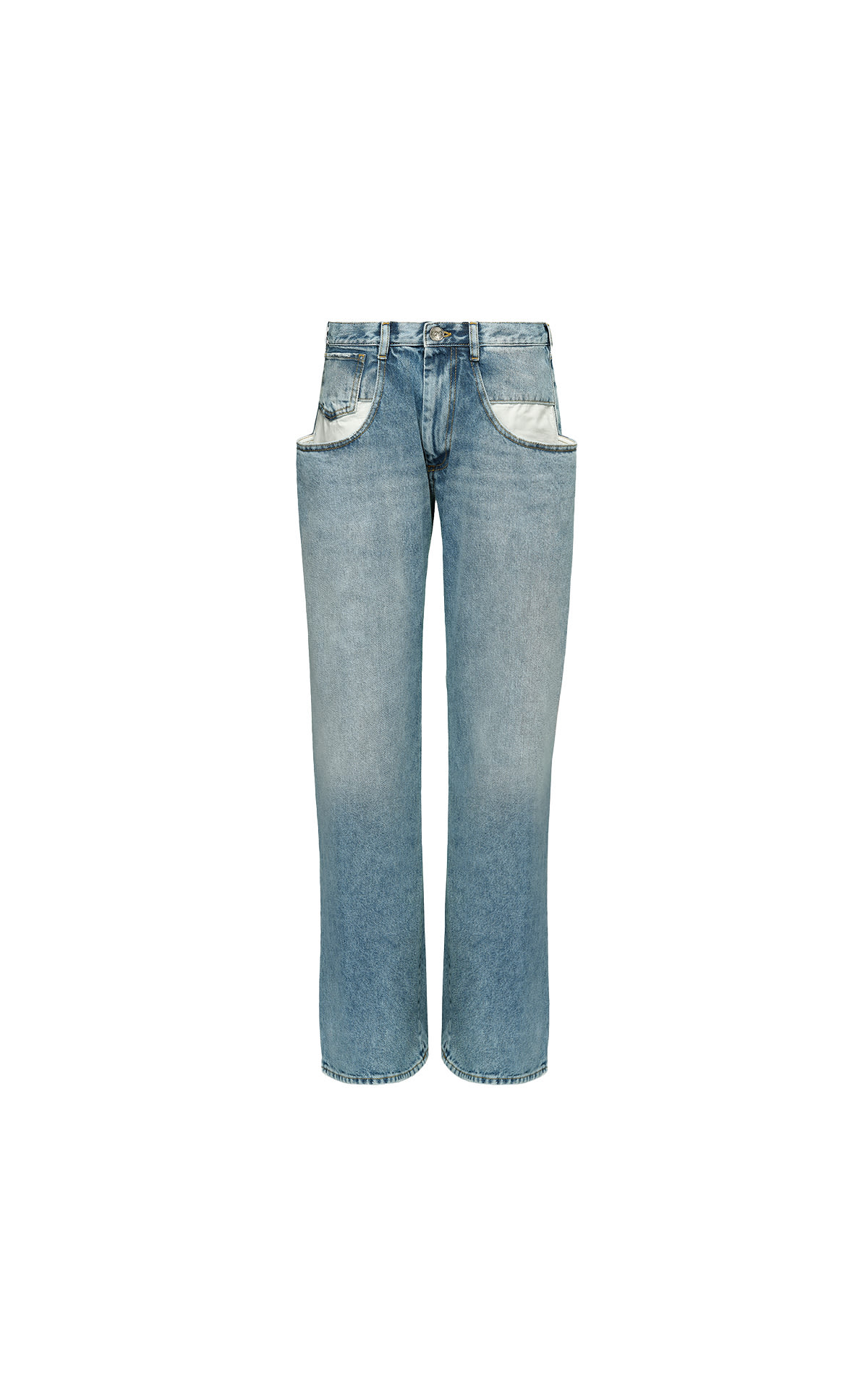 Maison Margiela Straight jeans with contrasted pockets from Bicester Village