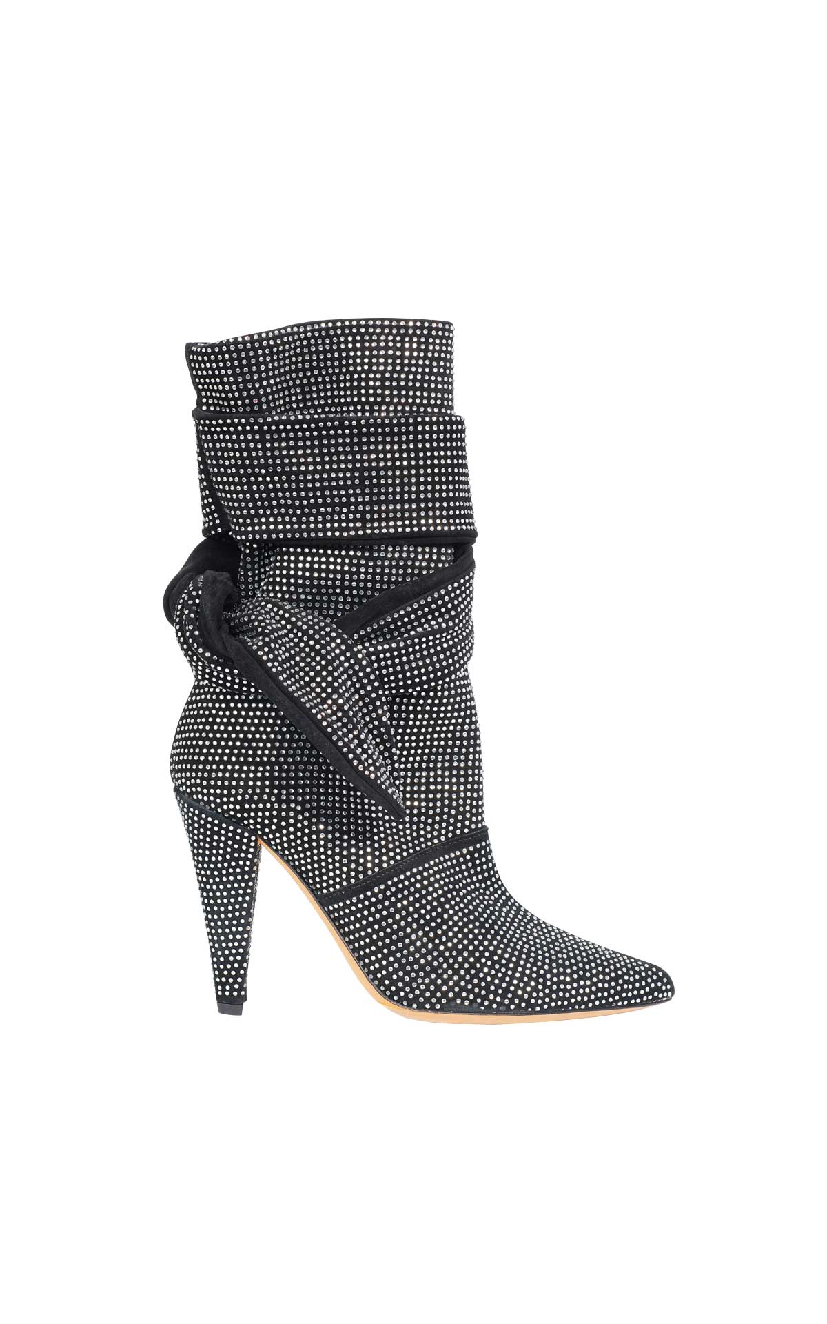 Gray stiletto heel boot IRO Paris