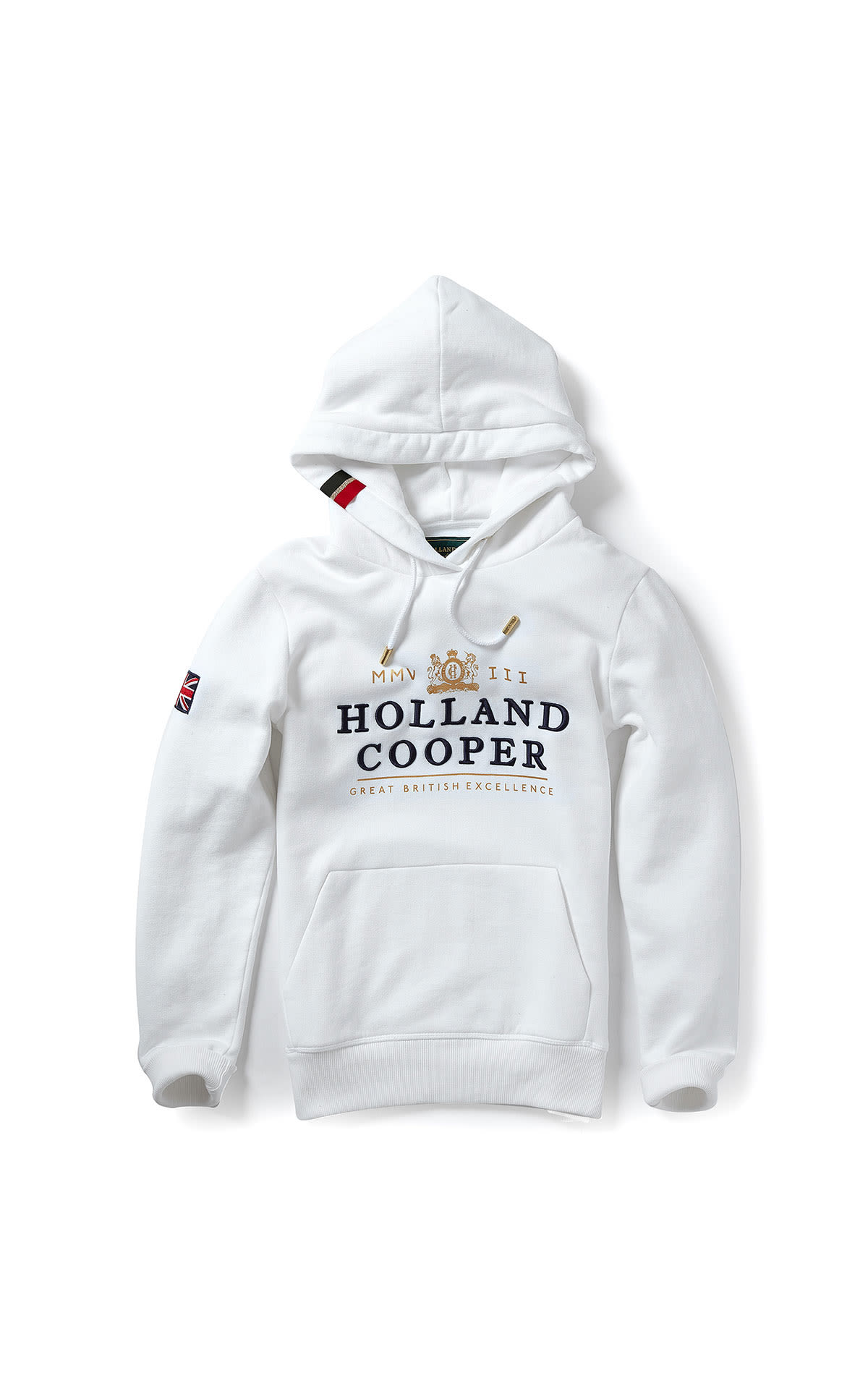 Holland Cooper HC signature hoodie white from Bicester Village