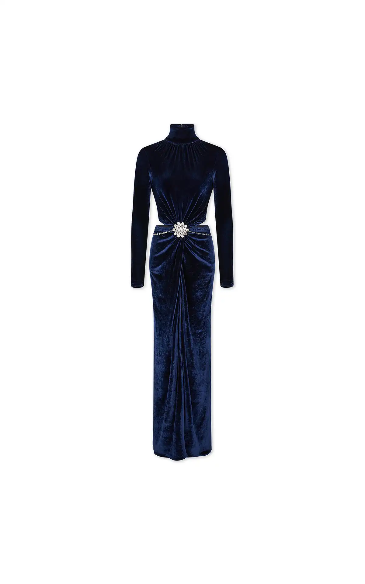 Rabanne Long velvet dress La Vallée Village