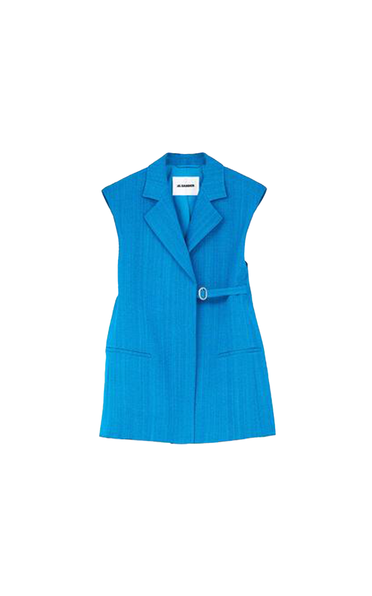 Jil Sander blue waistcoat