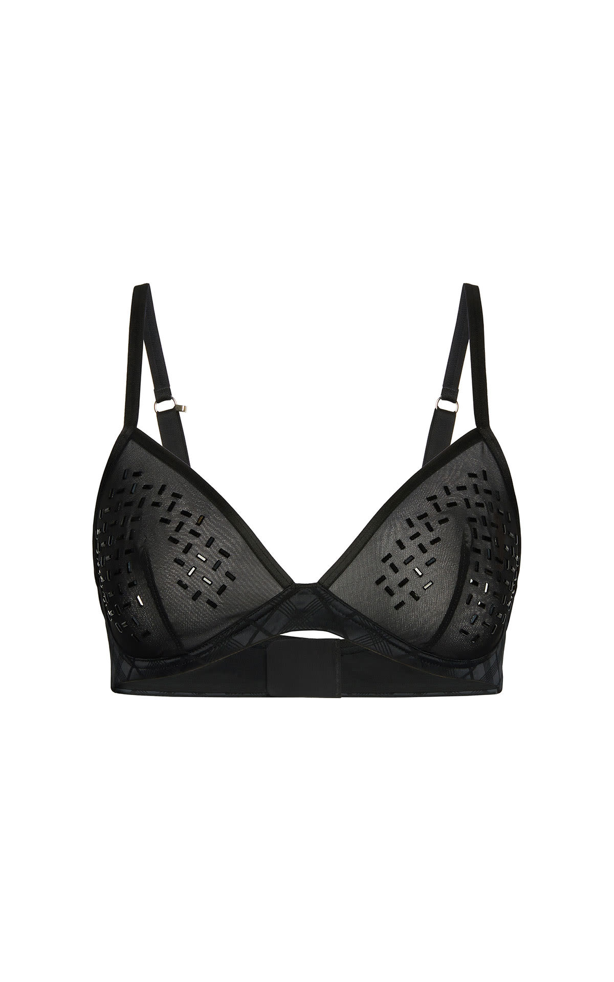 Wolford Gilda tulle triangle bra from Bicester Village