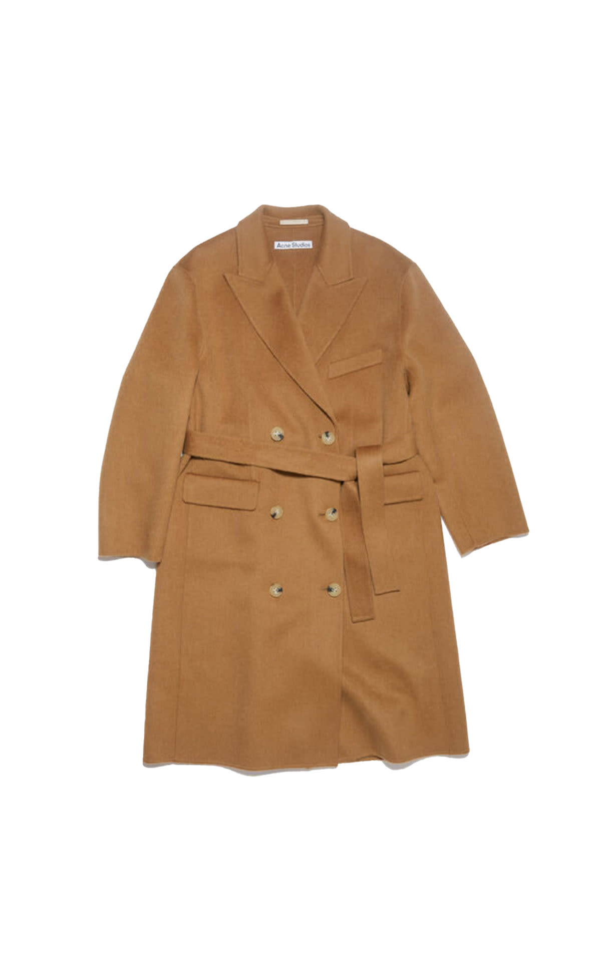 Acne  Camel wool coat  from Bicester Village