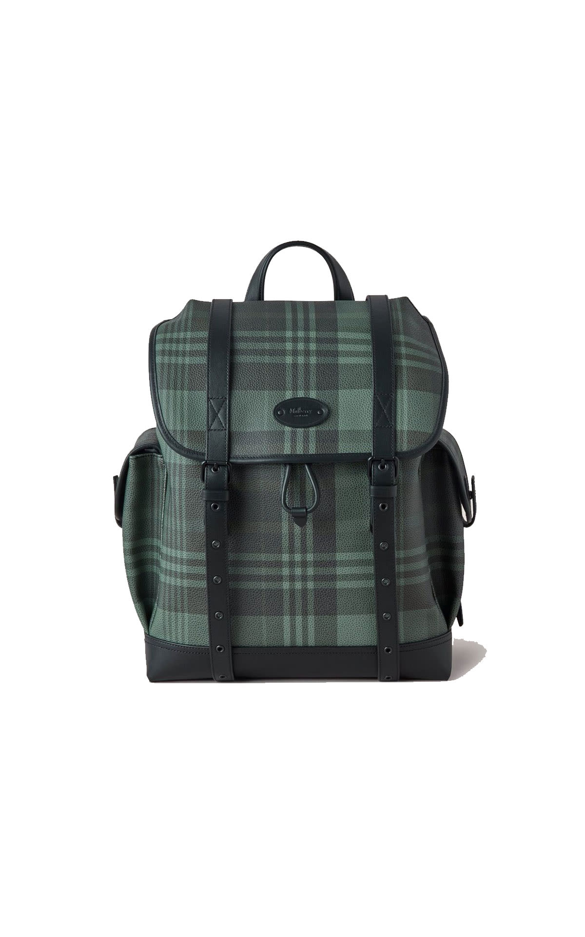Mulberry Heritage backpack eco-scotchgrain from Bicester Village