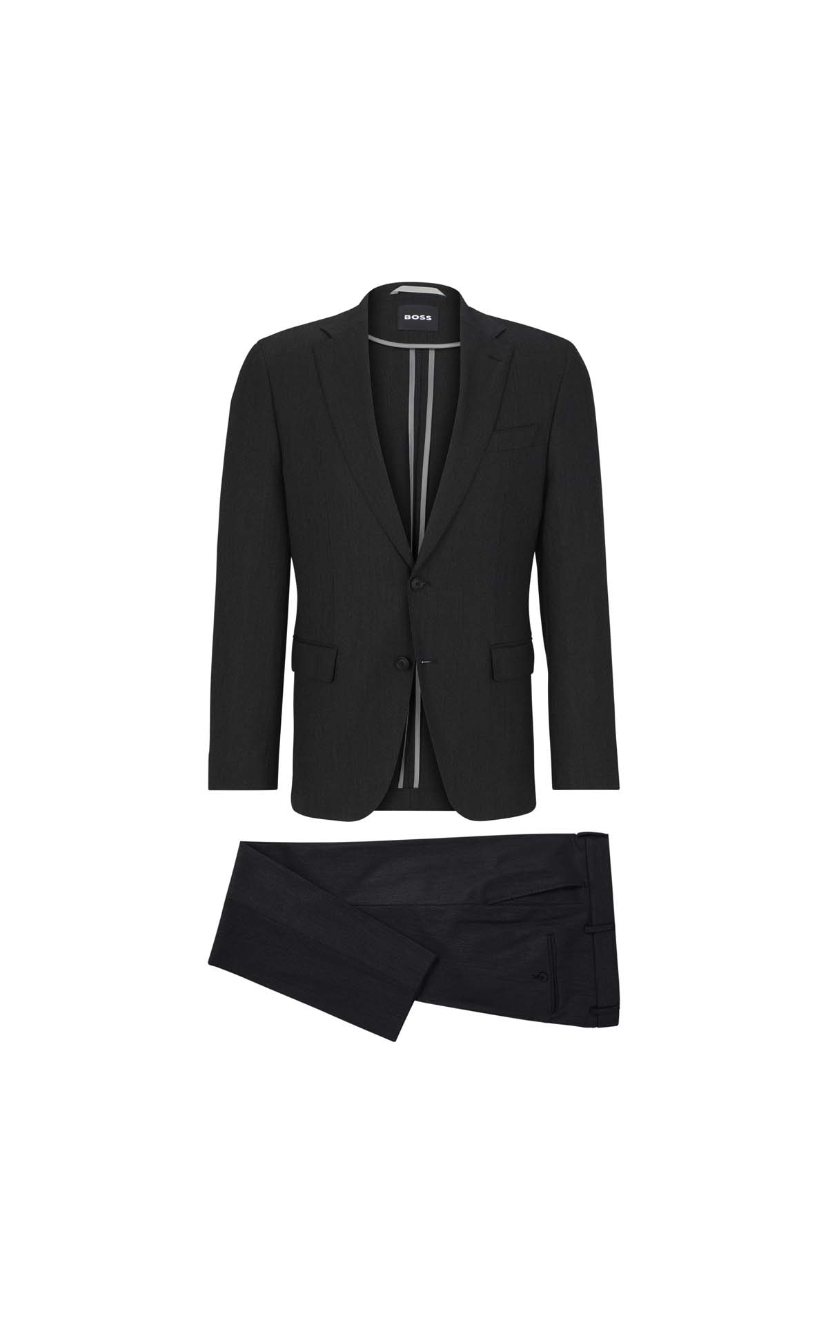 Men's black suit boss outlet madrid las rozas village