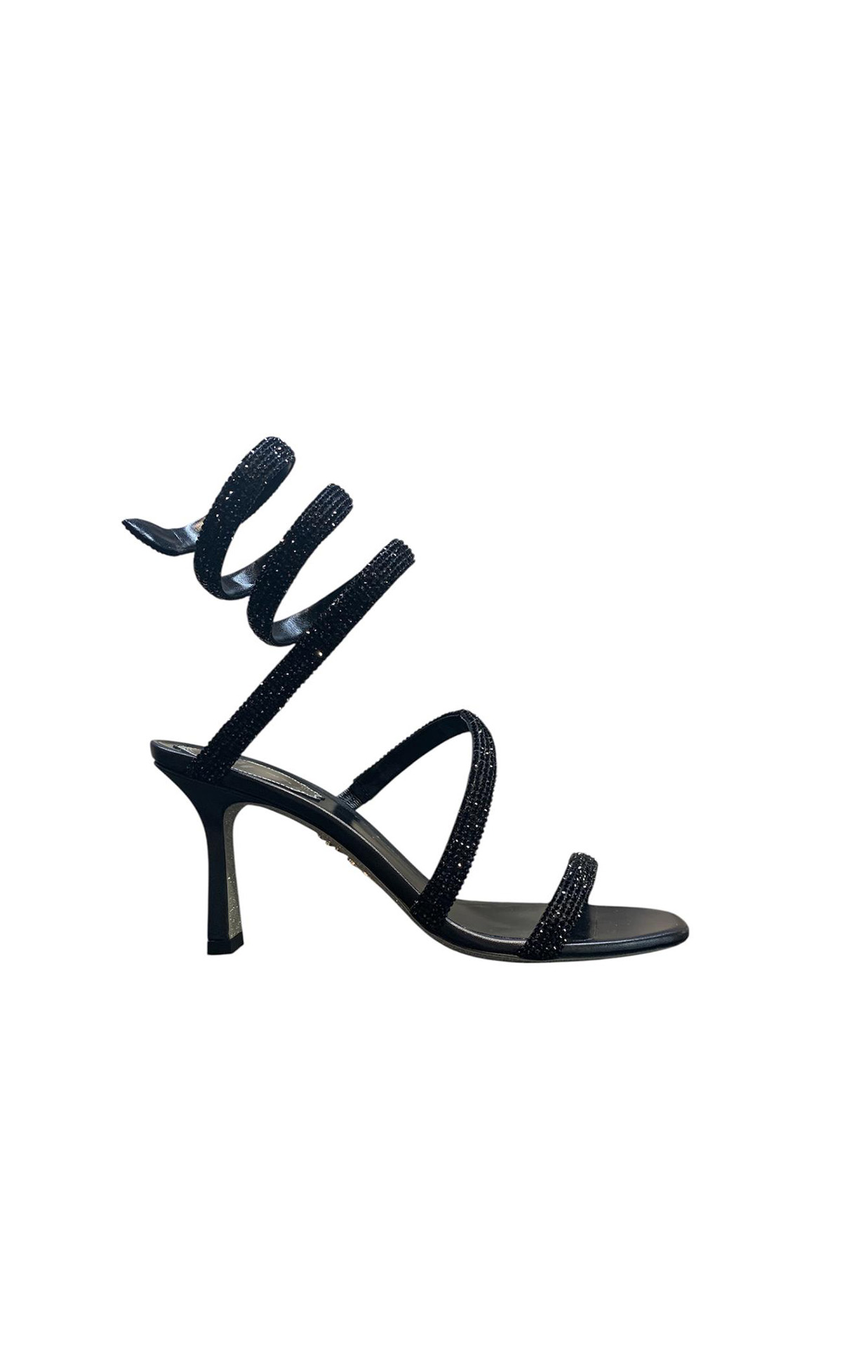 Rene Caovilla Cleo Sandals in Black