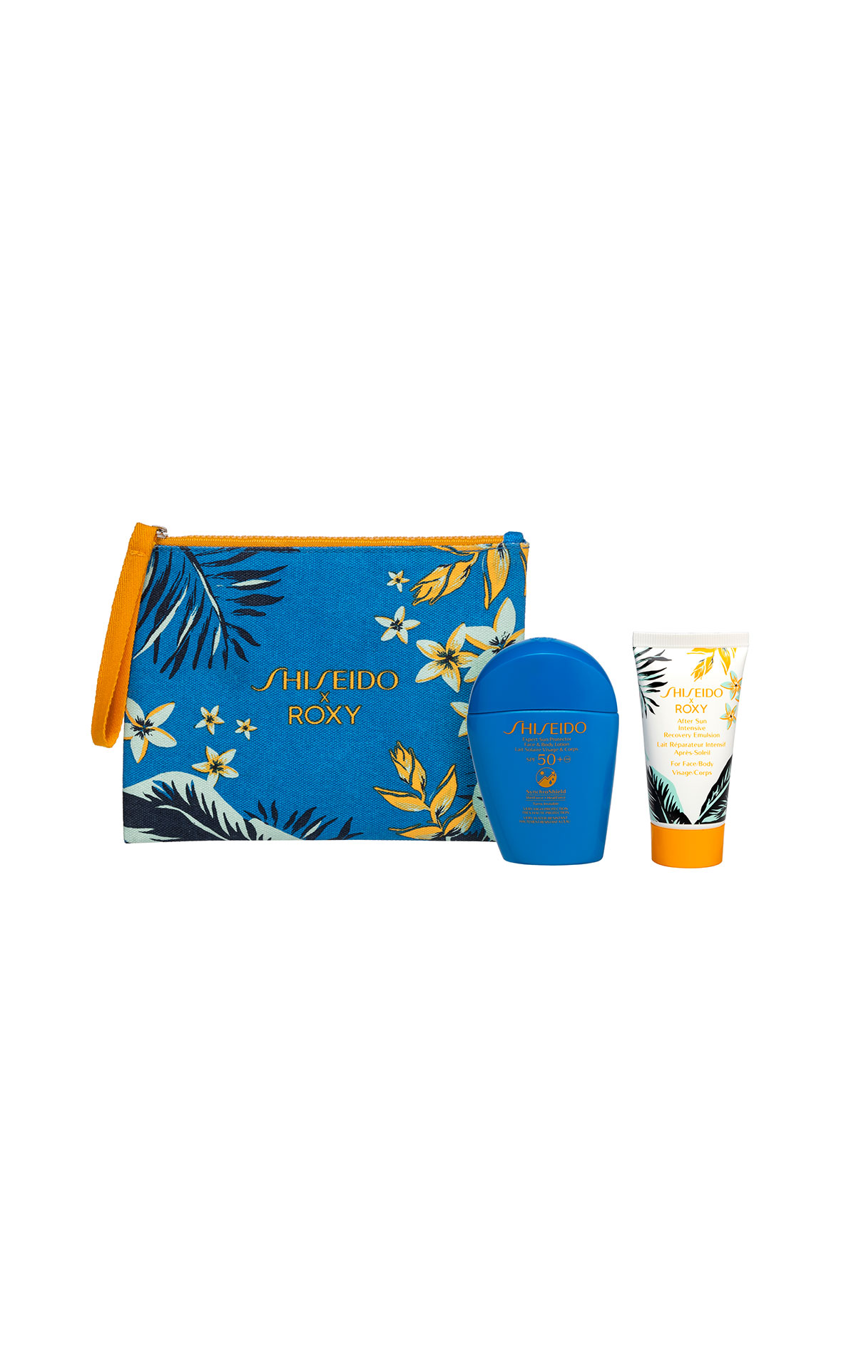 Beauté Prestige International Shiseido x Roxy suncare protection set from Bicester Village